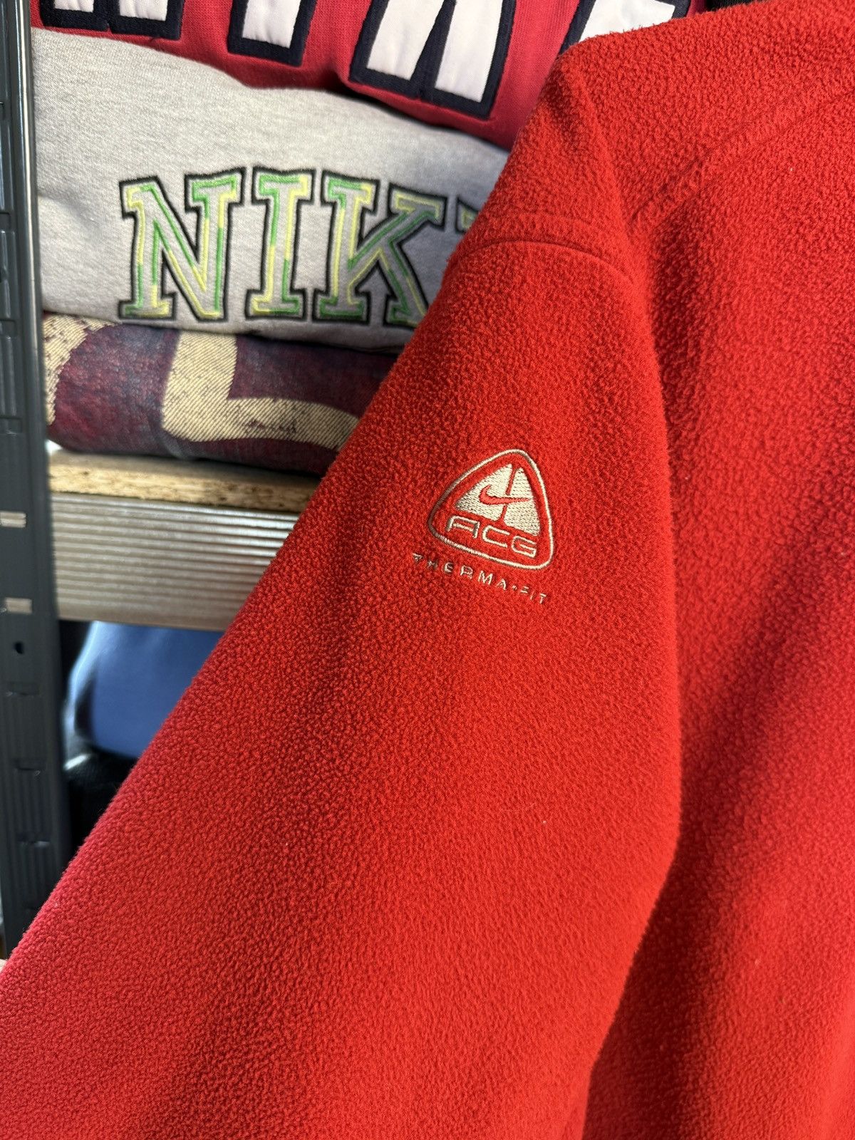 Nike Nike ACG Fleece Zip Jacket Ninja Style Jacket Nike Size:L Size US M / EU 48-50 / 2 - 10 Thumbnail