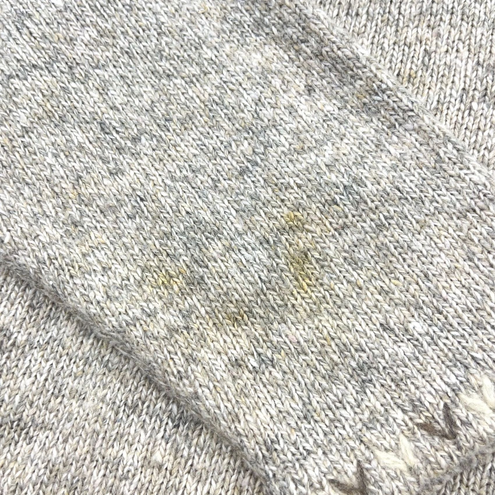Vintage VINTAGE Woolrich Sweater Women XL Tan Wool Knit Pullover STAINS* Size XL / US 12-14 / IT 48-50 - 4 Thumbnail