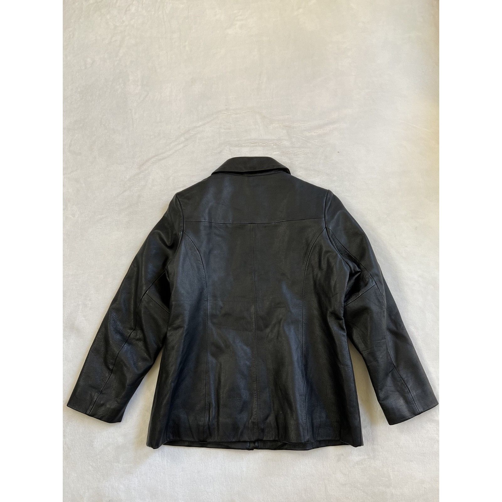 Cherokee Vintage Cherokee Black Leather Jacket Women's Size Large Y2K Size L / US 10 / IT 46 - 6 Thumbnail