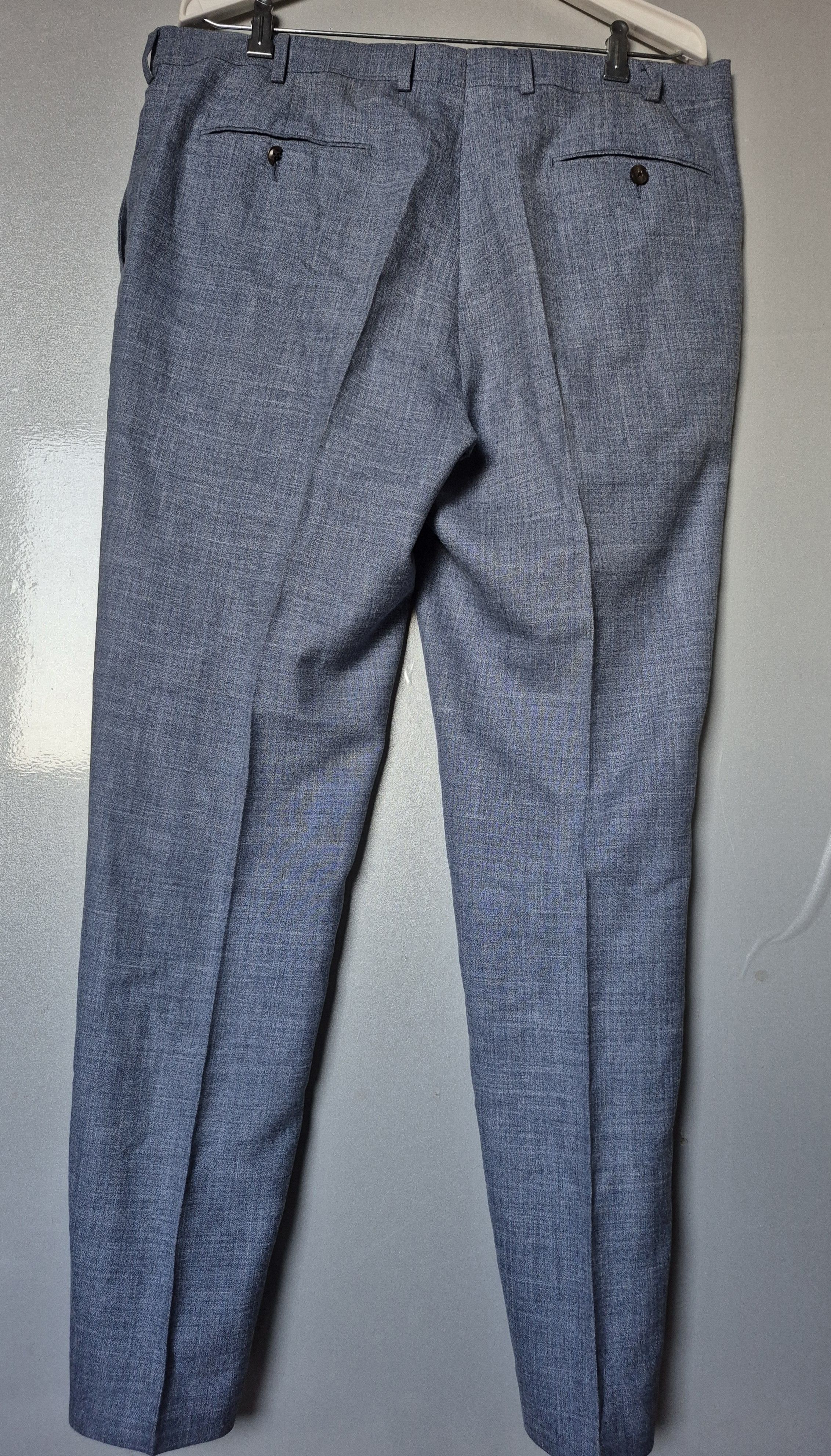 Suitsupply SUITSUPPLY Lazio Men's Suit Slim Blue Size EU 54 USA/UK44 Size 44R - 19 Thumbnail
