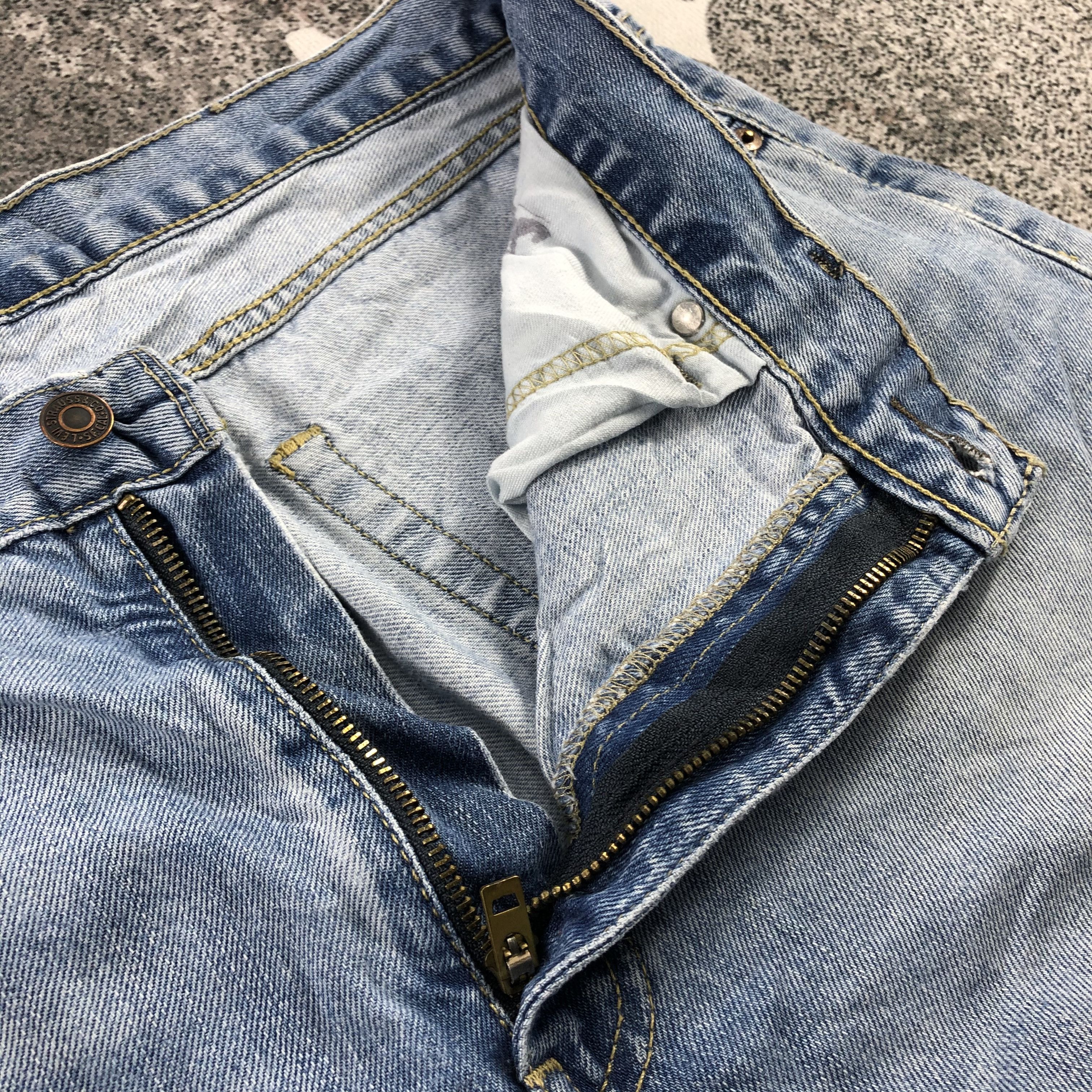 Levi's Vintage Levis 505 Jeans Medium Wash Denim KJ1066 Size US 38 / EU 54 - 13 Thumbnail