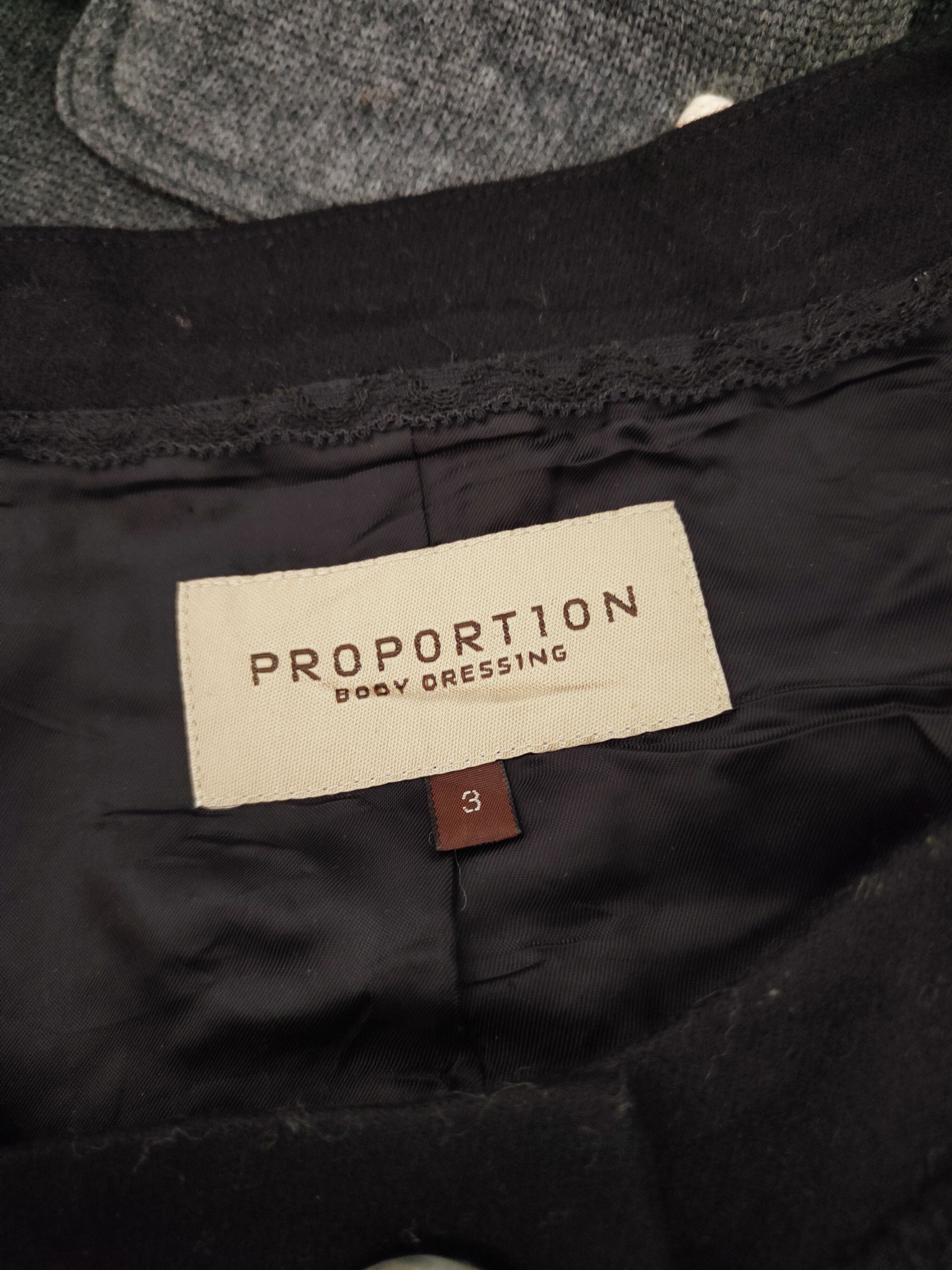 Japanese Brand × Vintage Avant-garde design 💥 Proportion Black Wool Jackets Size S / US 4 / IT 40 - 12 Thumbnail