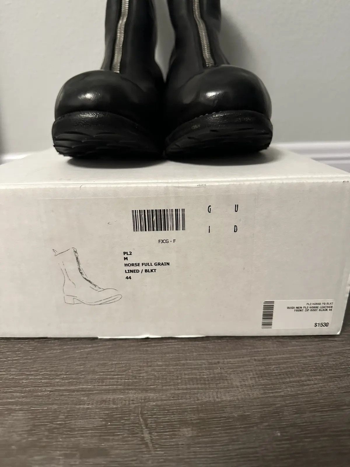Guidi Guidi PL2 Black Front Zip Boots EU44 Size US 11 / EU 44 - 7 Thumbnail