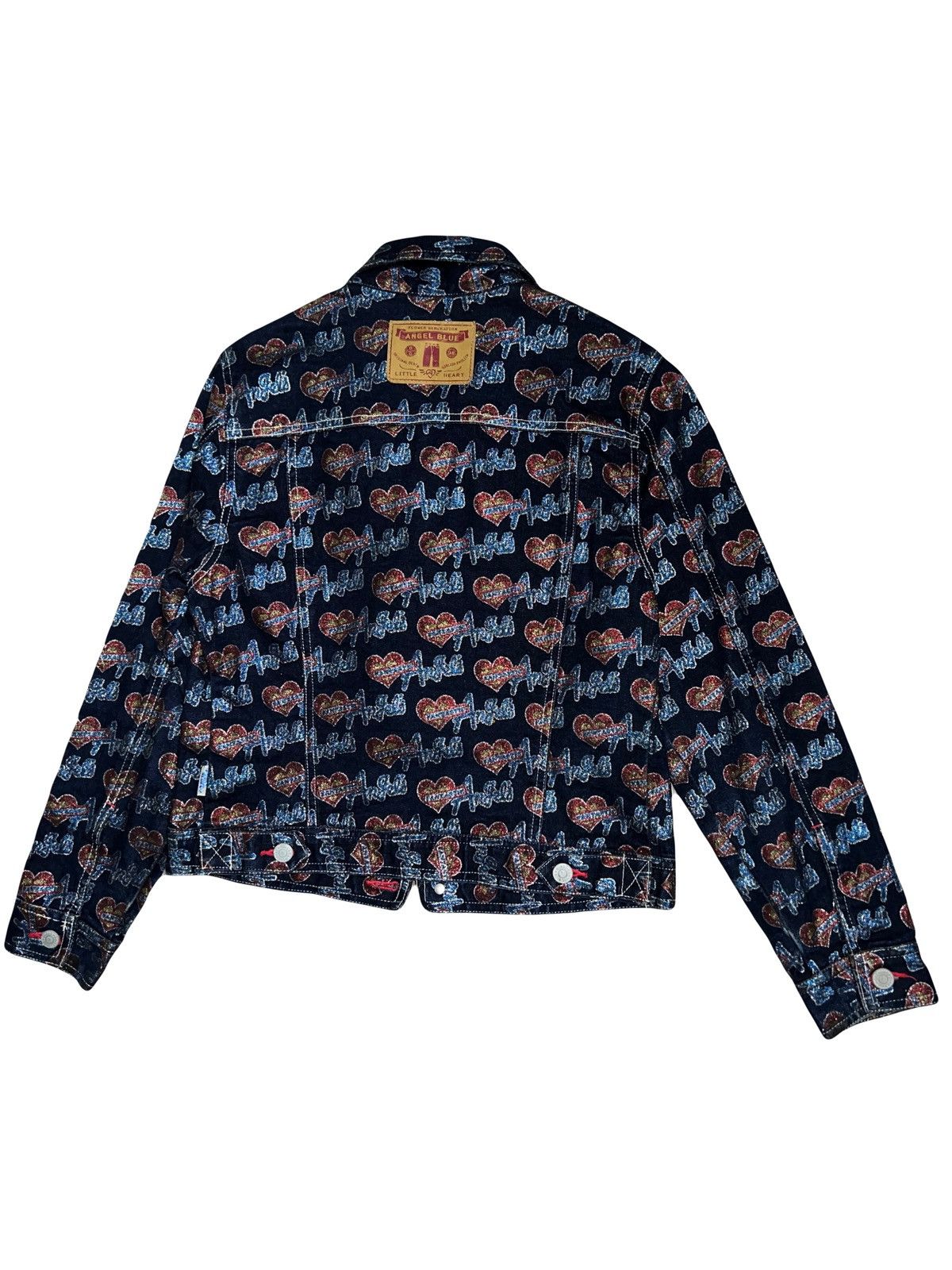 Angel Blue Angel Blue Y2k glitter denim jacket 💙♥️ Size M / US 6-8 / IT 42-44 - 4 Thumbnail