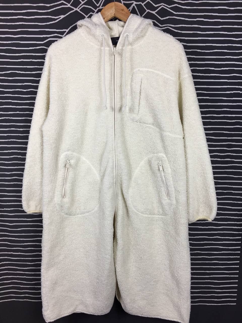 GU × Japanese Brand × Undercover GU x Undercover Fleece Hooded Long Jacket Size US M / EU 48-50 / 2 - 1 Thumbnail