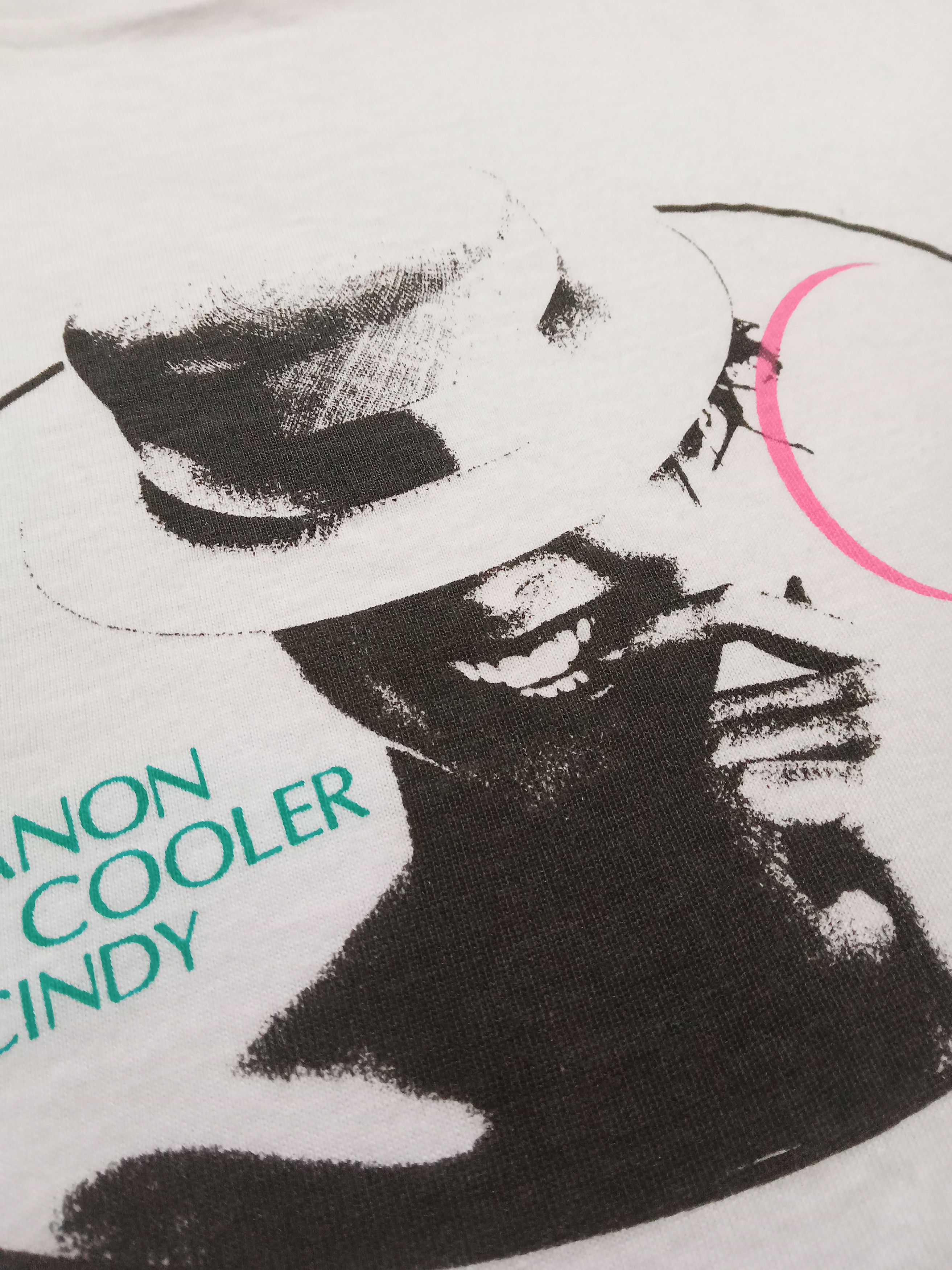 Vintage Vintage Canon Wine Cooler Cindy Rare T Shirt Size XS / US 0-2 / IT 36-38 - 4 Thumbnail