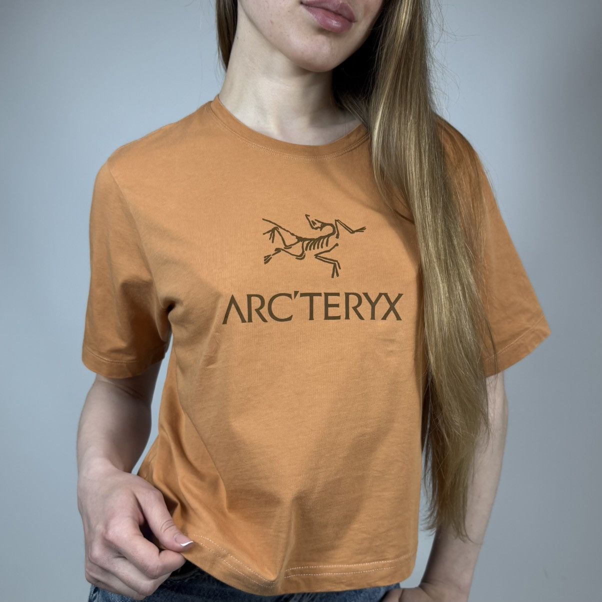Arc'teryx Vintage Y2K Arcteryx Big Logo Outdoor Style Cropped T-shirt Size L / US 10 / IT 46 - 1 Thumbnail