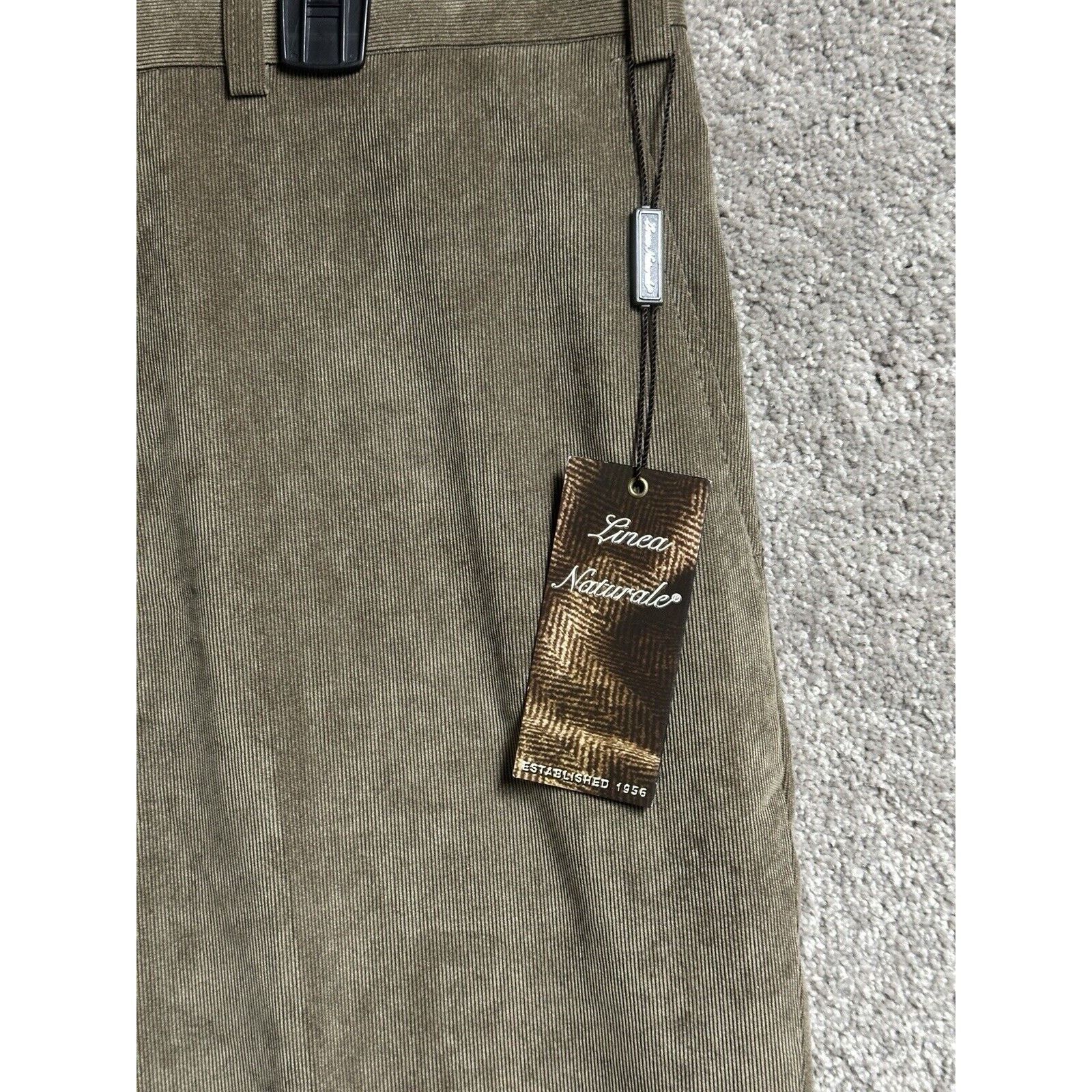 Linea Linea Naturale Pants Mens 40R Ribbed Minimalist Vintage Size US 40 / EU 56 - 3 Thumbnail