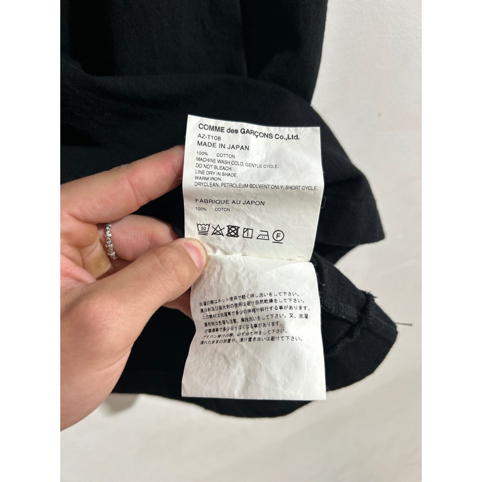 CDG by Comme des Garcons COMME DE GARCONS CDG PLAY SMALL HEART LOGO TEE SIZE XL USED Size US XL / EU 56 / 4 - 5 Thumbnail