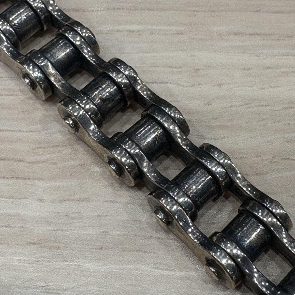 Other Travis Walker Drive Chain Custom Silver Bracelet Serial Size ONE SIZE - 6 Thumbnail