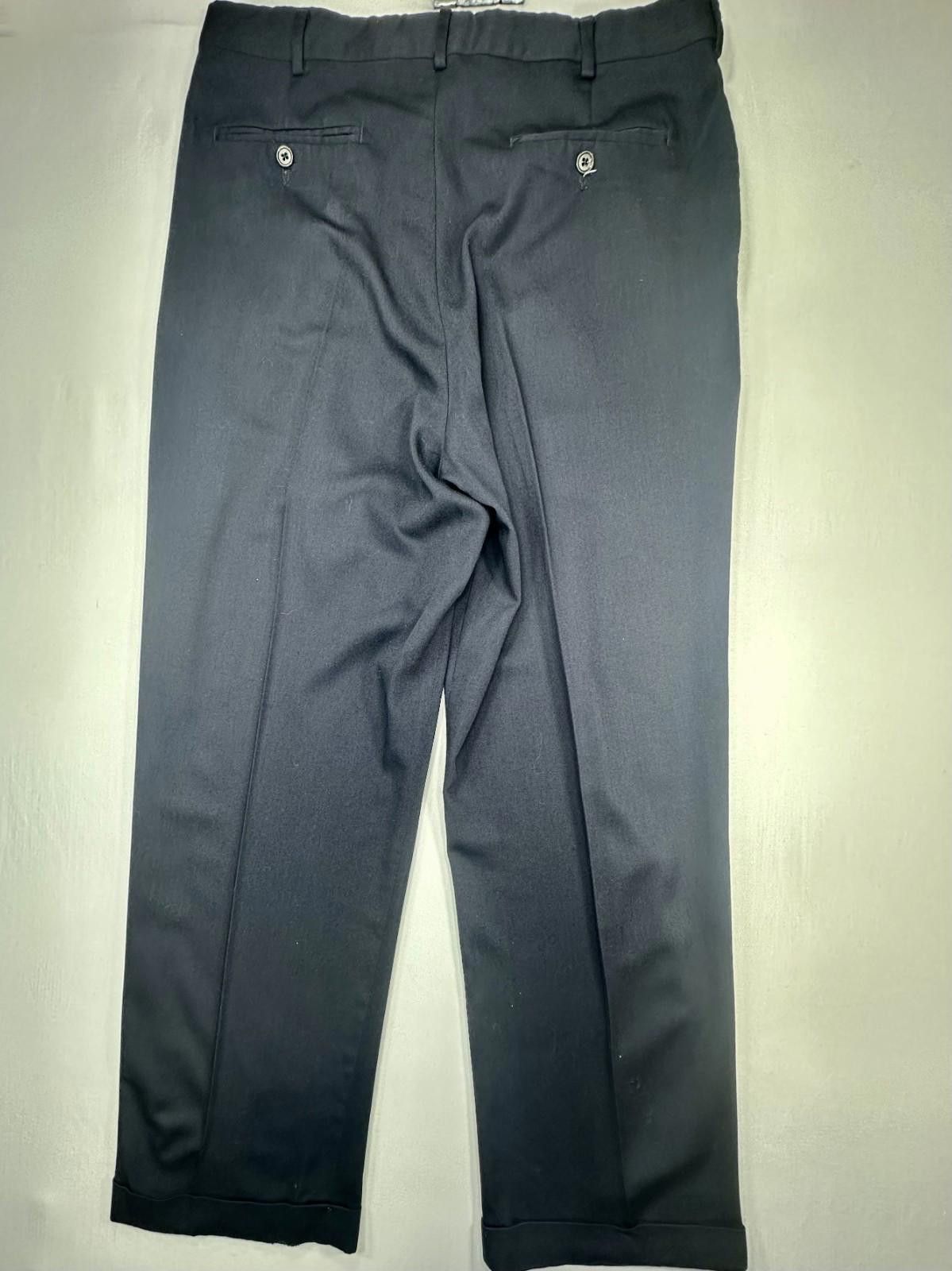 Lauren Ralph Lauren Ralph Lauren Chaps Pleated Front Dress Pants Blue Mens 34/30 Size US 34 / EU 50 - 2 Thumbnail