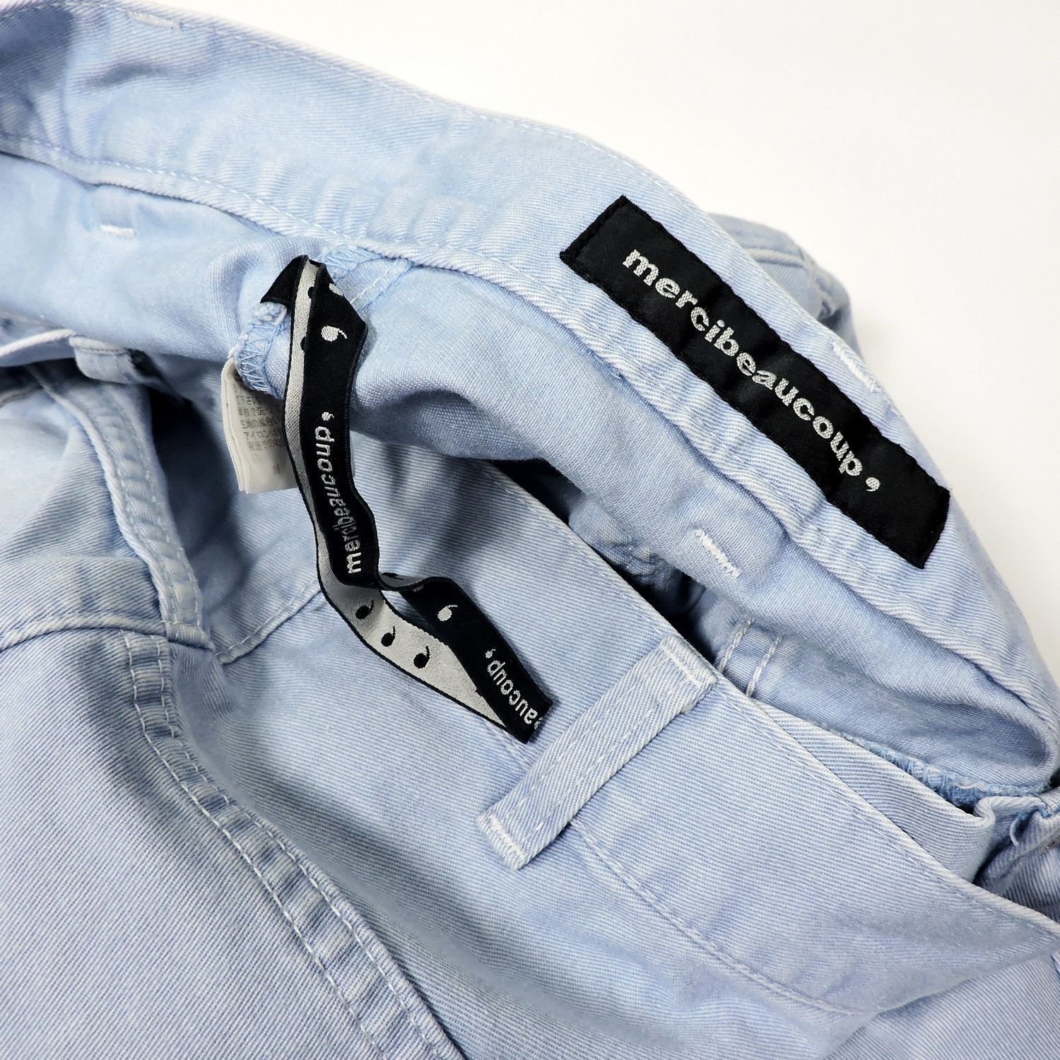 Issey Miyake MERCIBEAUCOUP BY ISSEY MIYAKE DENIM LONG PANTS Size US 31 - 4 Thumbnail