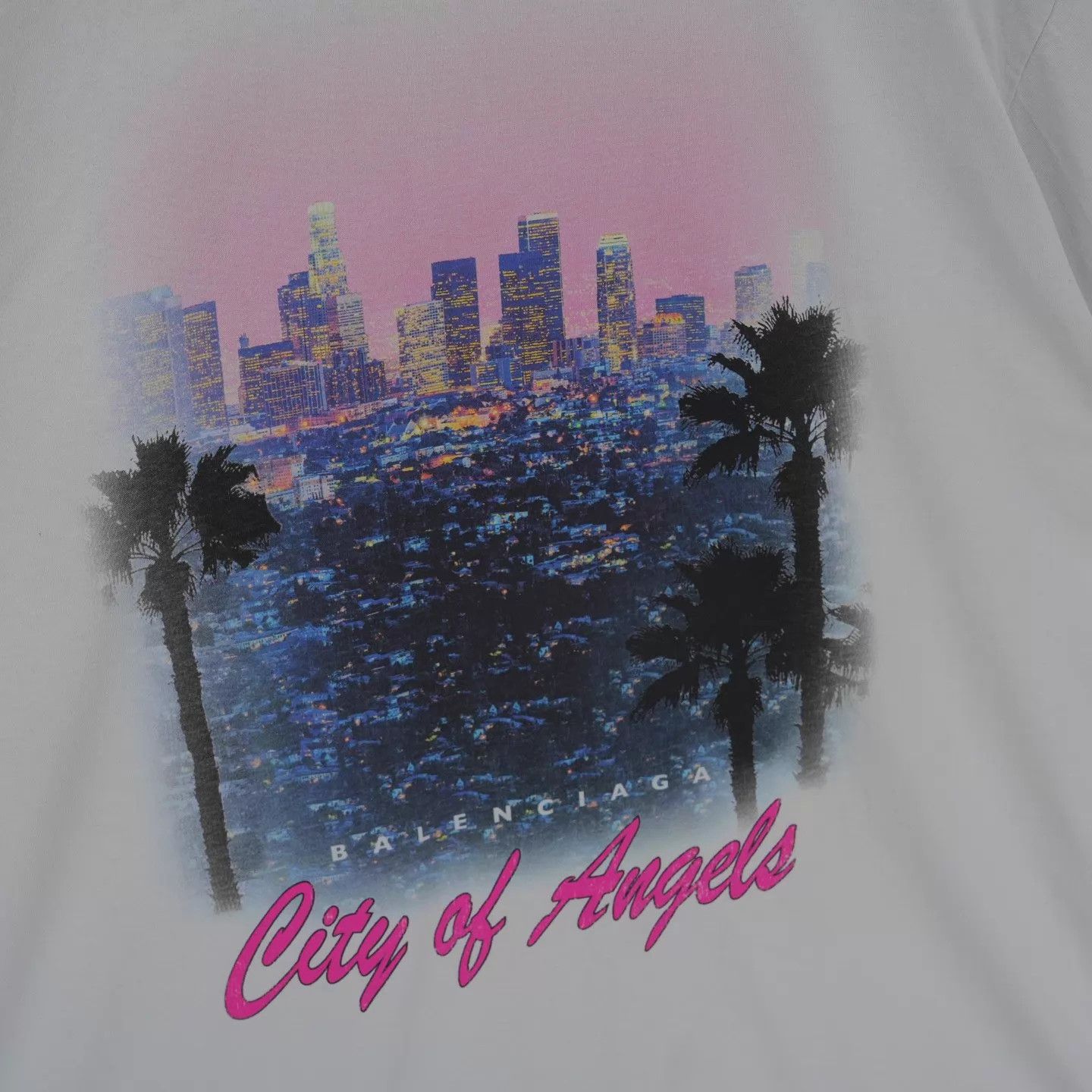 Balenciaga Balenciaga 25FW City of Angels Short Sleeve XL New Size XL / US 12-14 / IT 48-50 - 4 Thumbnail
