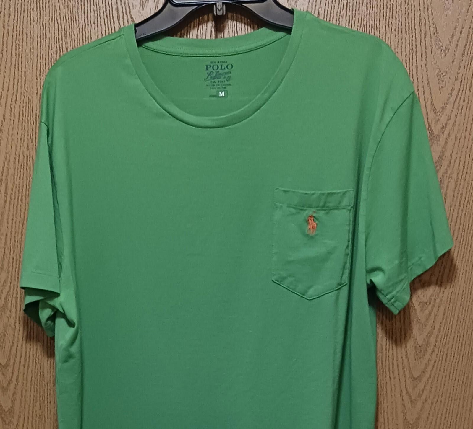 Polo Ralph Lauren Polo Ralph Lauren Green T-Shirt - Medium Size US M / EU 48-50 / 2 - 2 Thumbnail