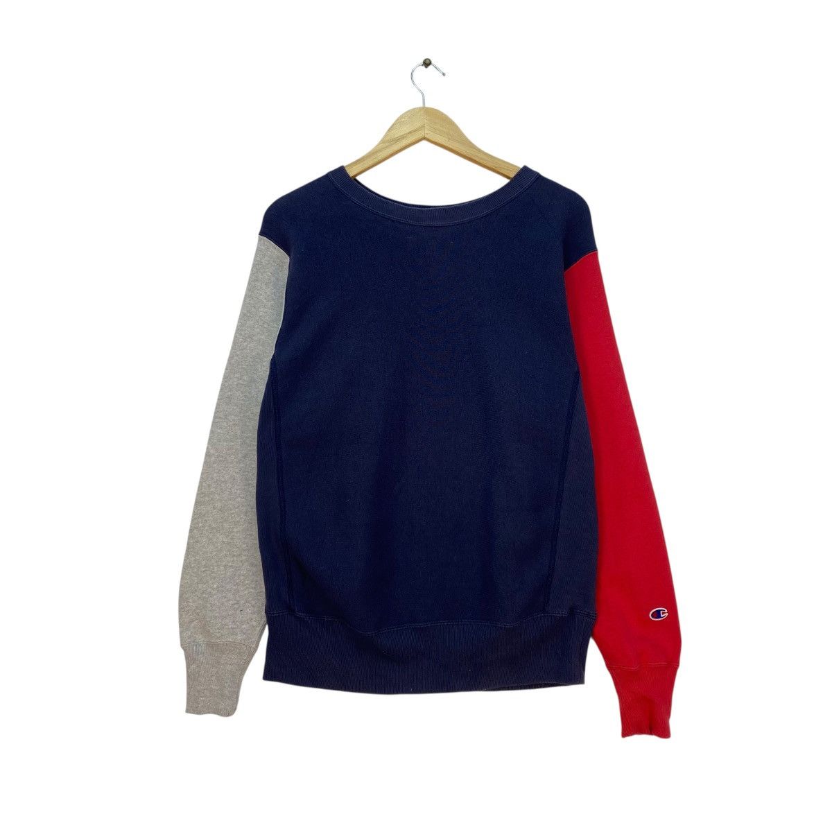 Champion 💥 Champion Reverse Weave color block crew neck sweatshirt Size US M / EU 48-50 / 2 - 1 Thumbnail