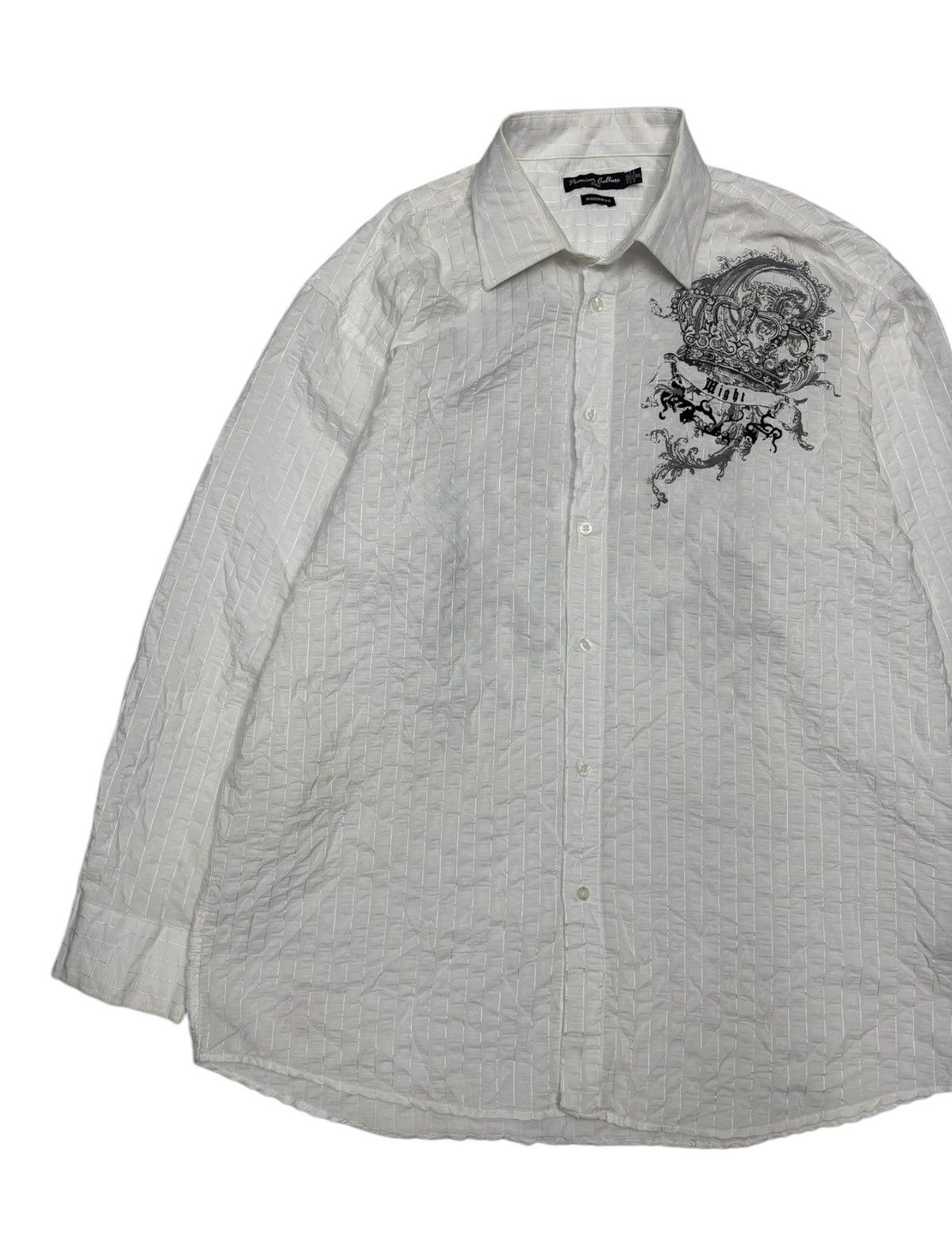 Hysteric Glamour 🔥PREMIUM CULTURE TRIBAL CROWN OVERSIZED BUTTON SHIRT Size US XXL / EU 58 / 5 - 12 Thumbnail