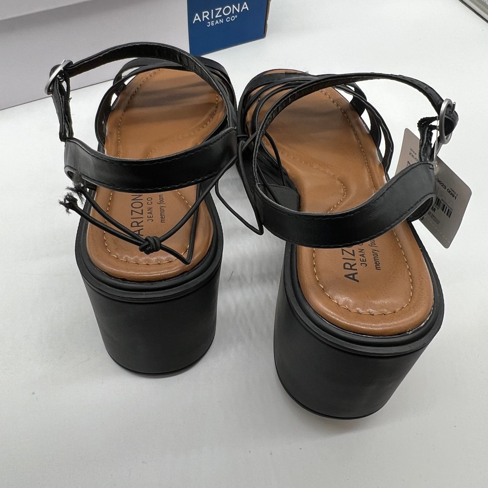 Other Arizona Jean Co Womens Elrose Heeled Sandals Bla Size US 9 / IT 39 - 7 Thumbnail