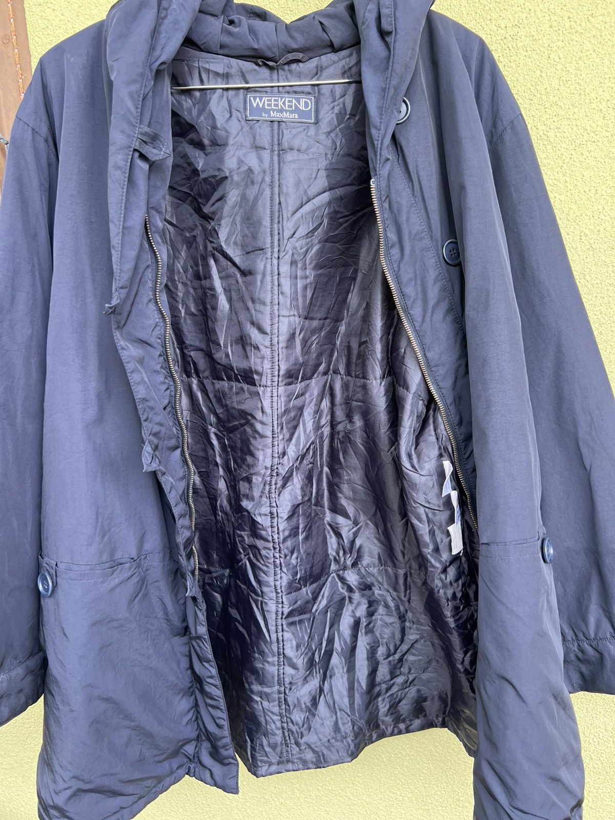 Other WEEKEND by MaxMara Nylon Trench Coat Jacket Size US XL / EU 56 / 4 - 3 Thumbnail