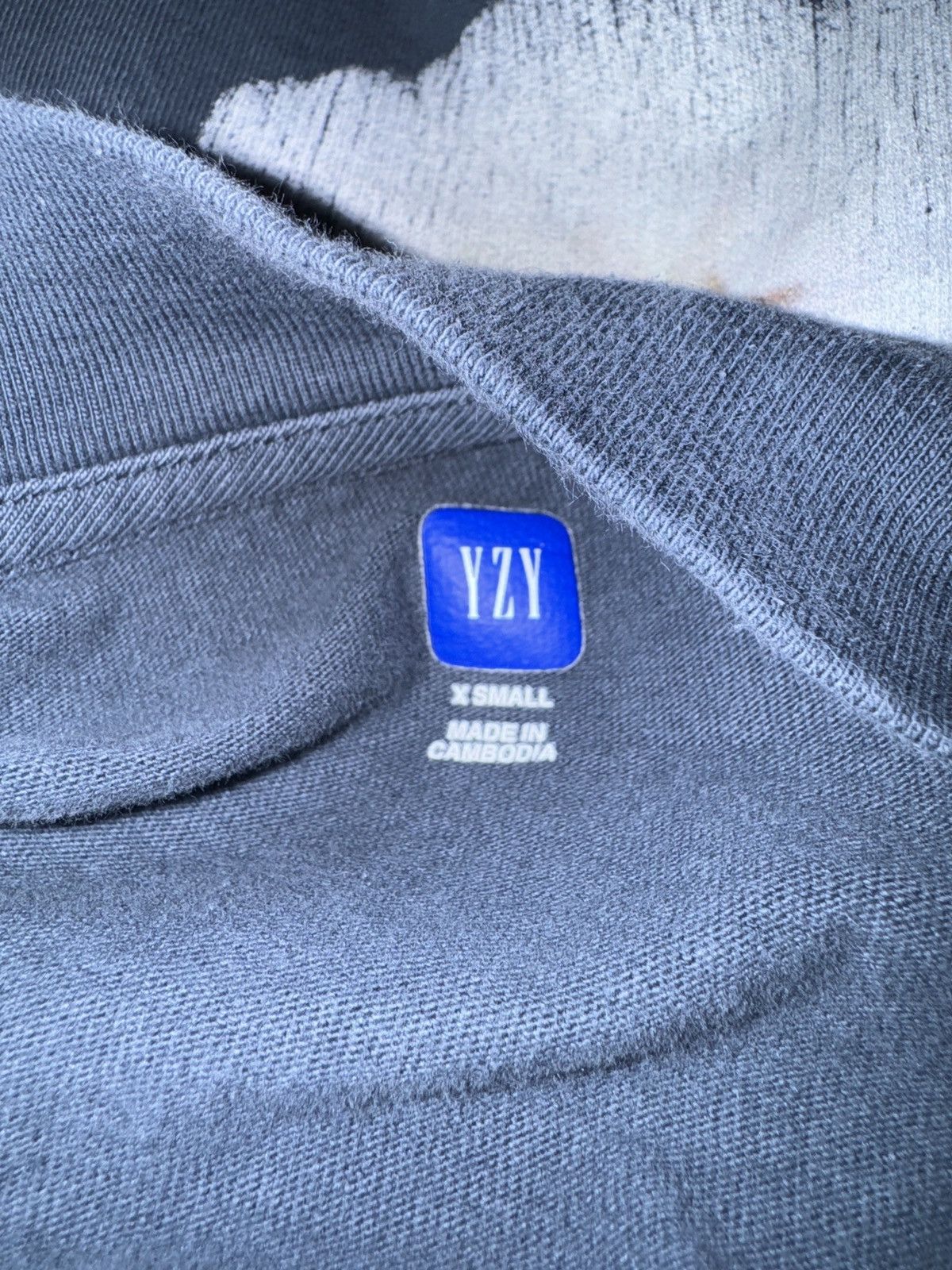 Balenciaga × Gap × Kanye West Dove 3/4 Sleeve T-Shirt - Blue - Yeezy Gap Balenciaga Size US XS / EU 42 / 0 - 5 Thumbnail