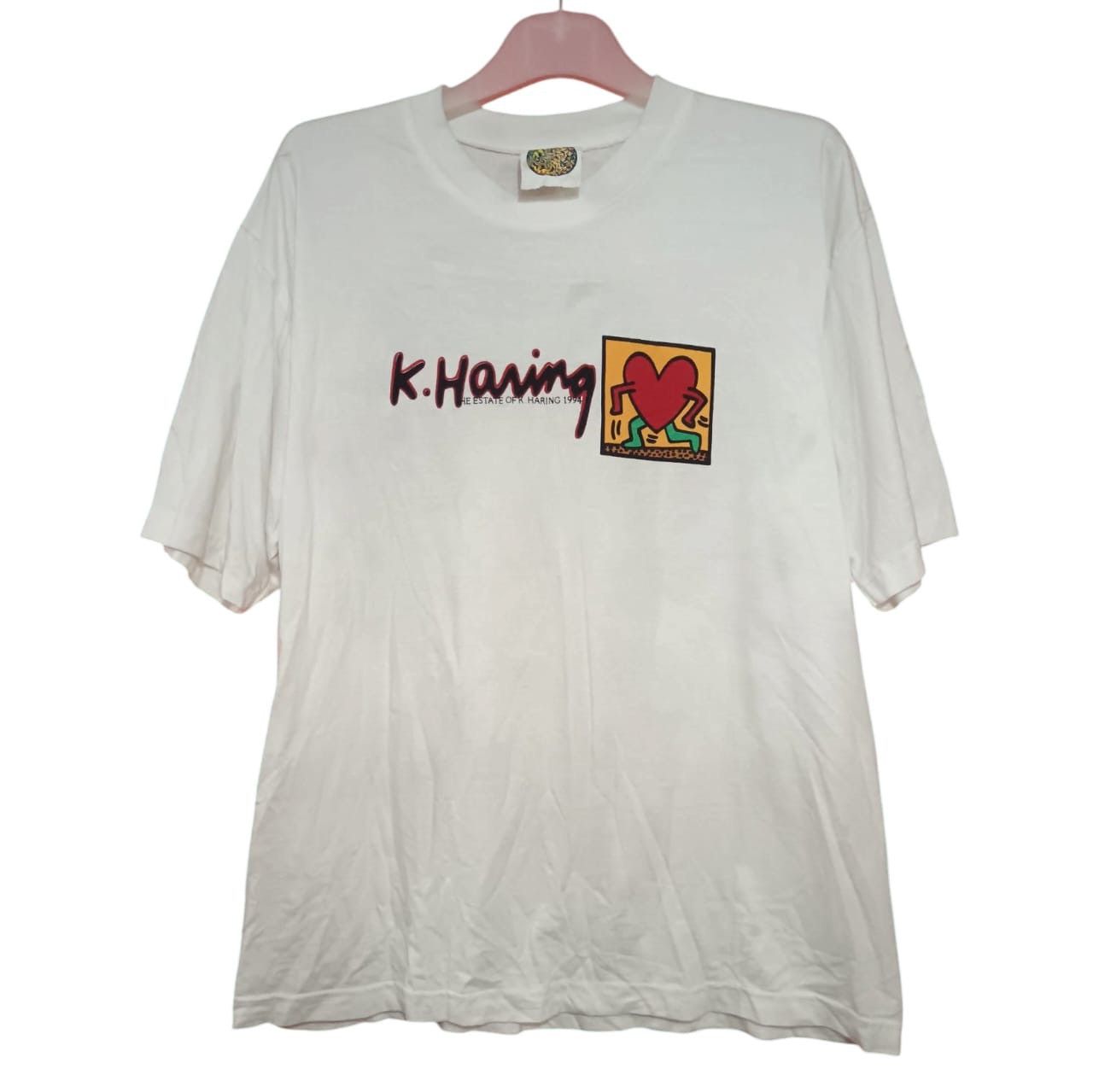 Keith Haring × Vintage Vintage 90s Keith Haring Size US XL / EU 56 / 4 - 4 Thumbnail
