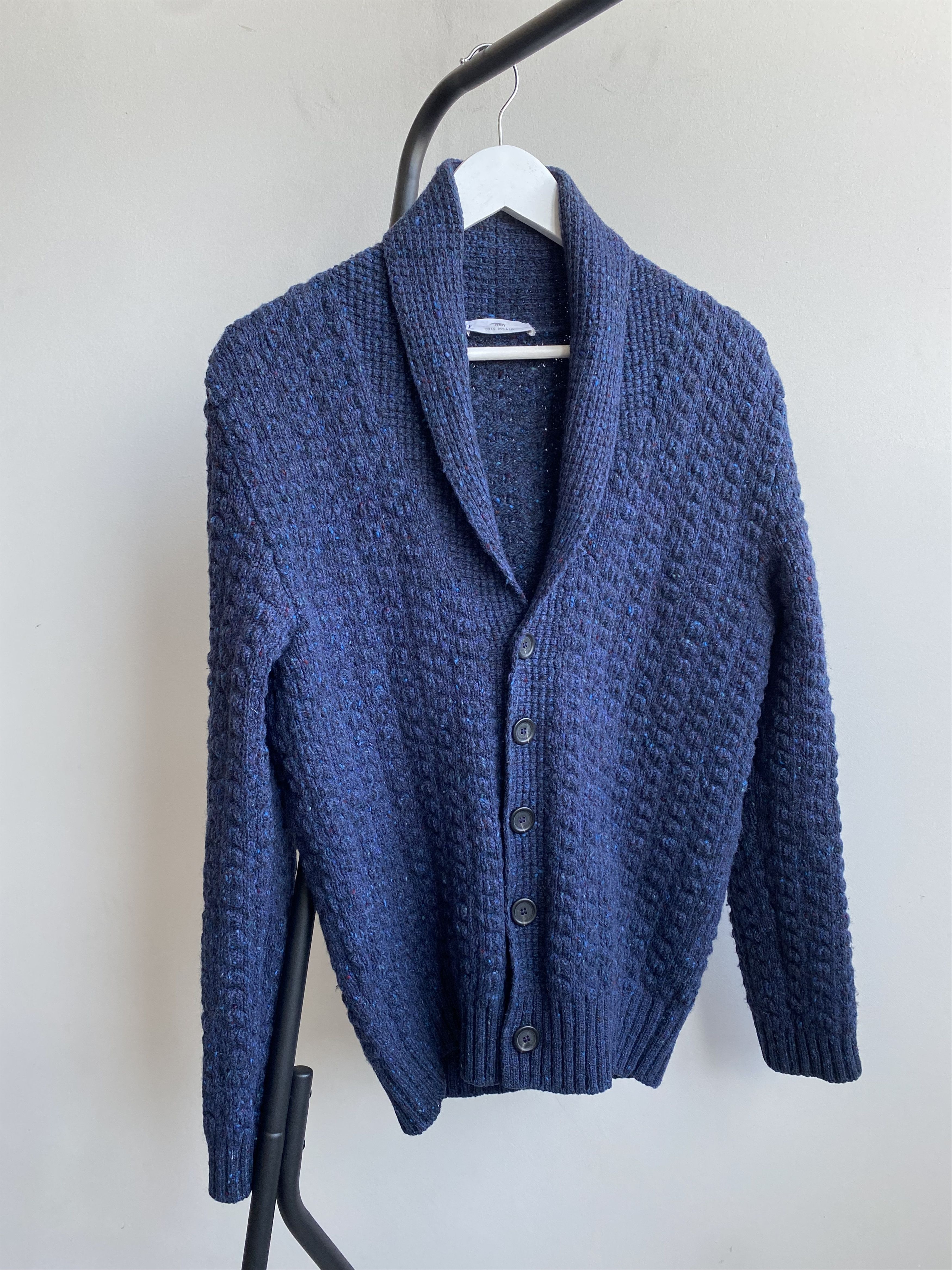 Inis Meain Inis Meain Cable-Knit Merino Wool Cardigan Size US S / EU 44-46 / 1 - 2 Thumbnail