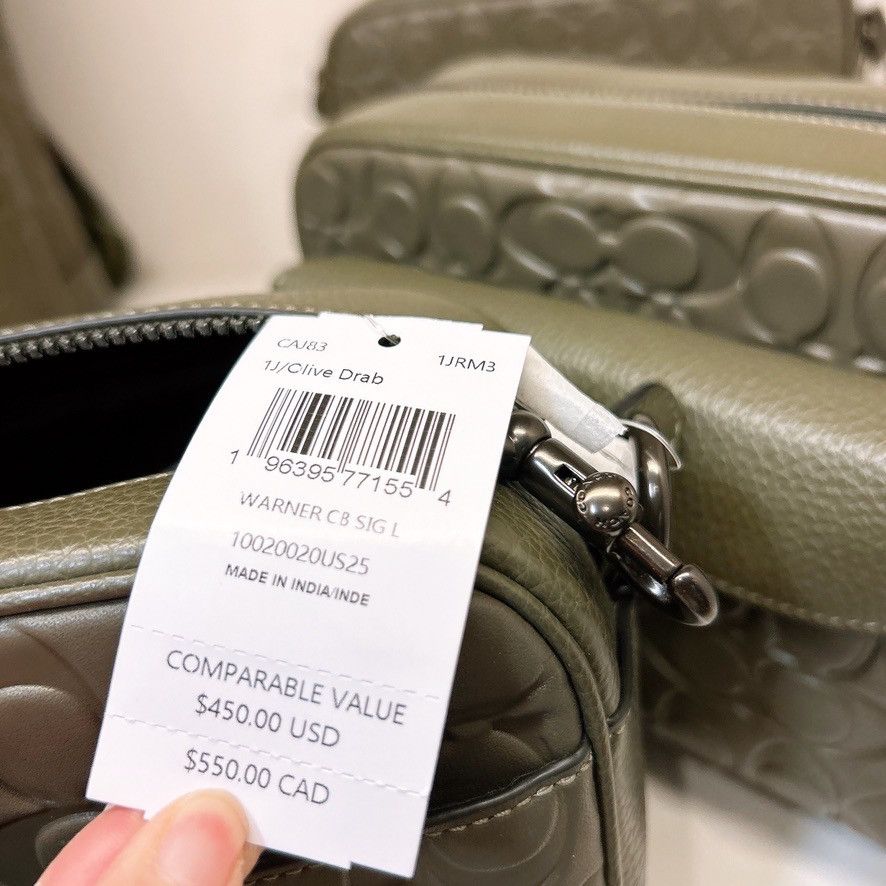 Coach Warner Crossbody Bag In Signature Leather CAJ83 Size ONE SIZE - 5 Thumbnail