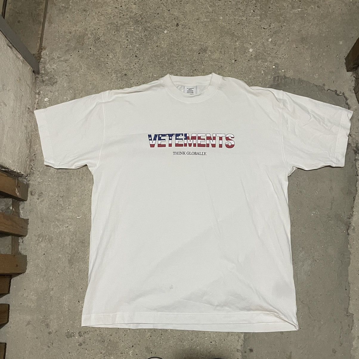 Vetements Vetements logo USA t-shirt Size US XS / EU 42 / 0 - 3 Thumbnail