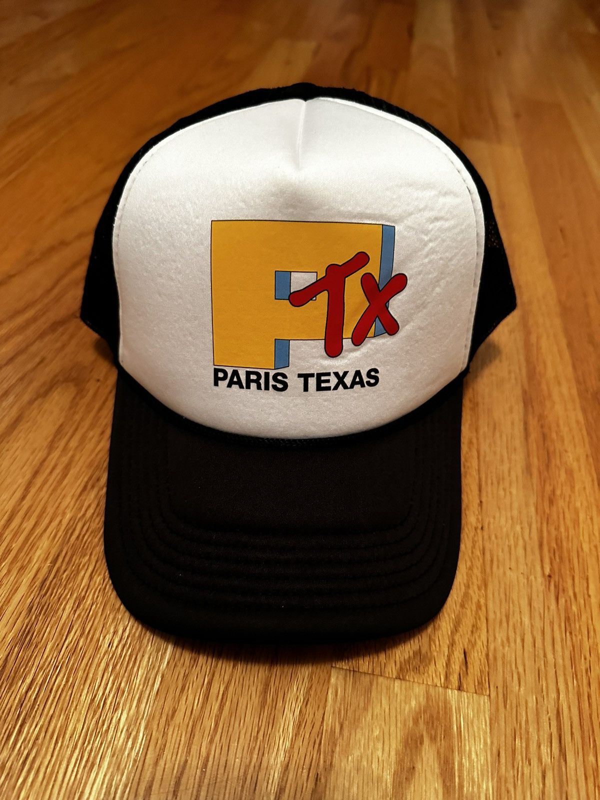Band Tees Paris Texas Logo MTV Spin SnapBack Hat Size ONE SIZE - 1 Thumbnail