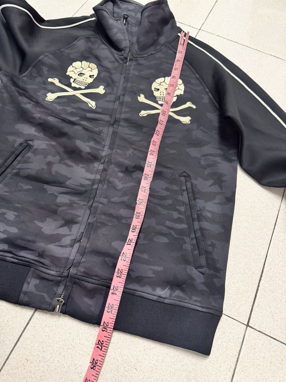 Vanson Leathers VANSON LEATHERS CAMO SKULLS ZIPPER JACKET Size US M / EU 48-50 / 2 - 6 Thumbnail