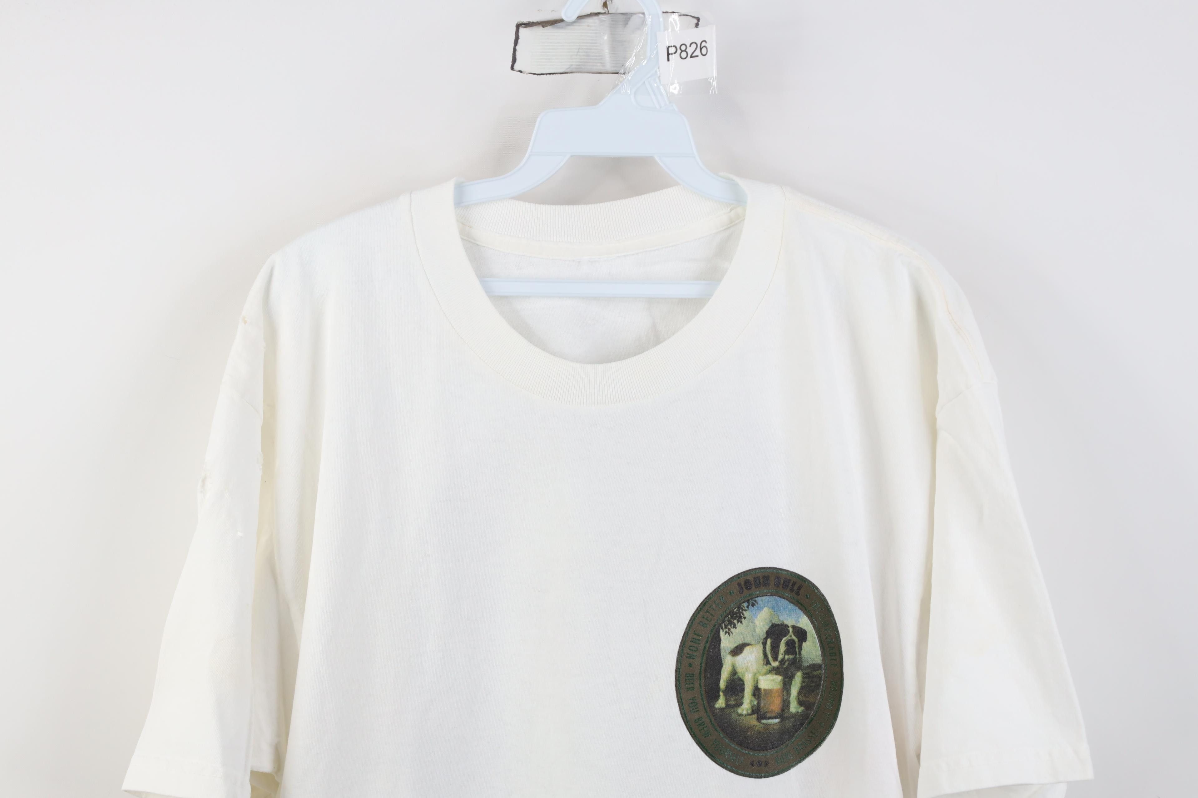 Vintage Vintage 90s Y2K John Bull Beer Brewery Short Sleeve T-Shirt Size US XL / EU 56 / 4 - 2 Thumbnail