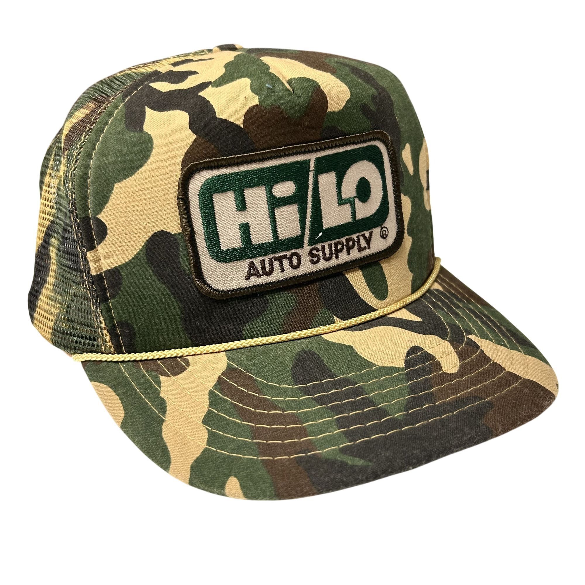 George 80's ROUGHNECK Mesh TRUCKER Hat HI/LO AUTO SUPPLY Snapback Size ONE SIZE - 7 Thumbnail