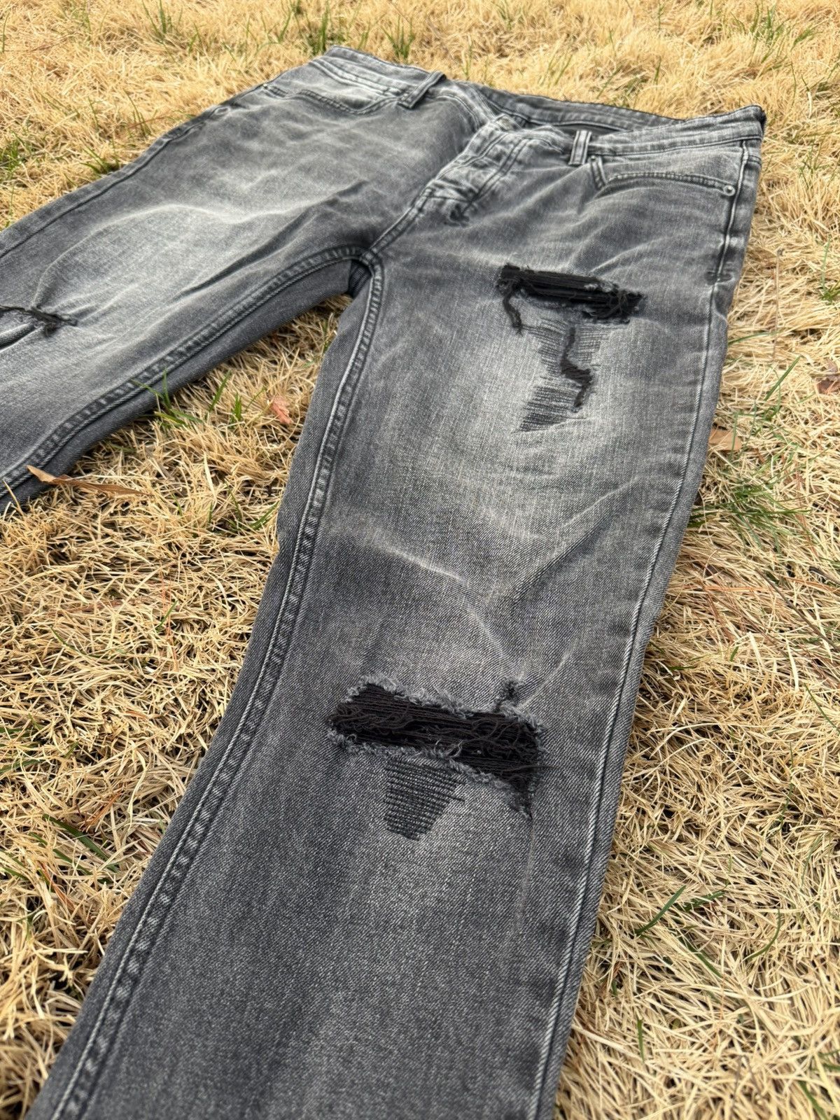 Ksubi Ksubi Slim-Fit Ripped jeans Size US 32 / EU 48 - 2 Thumbnail