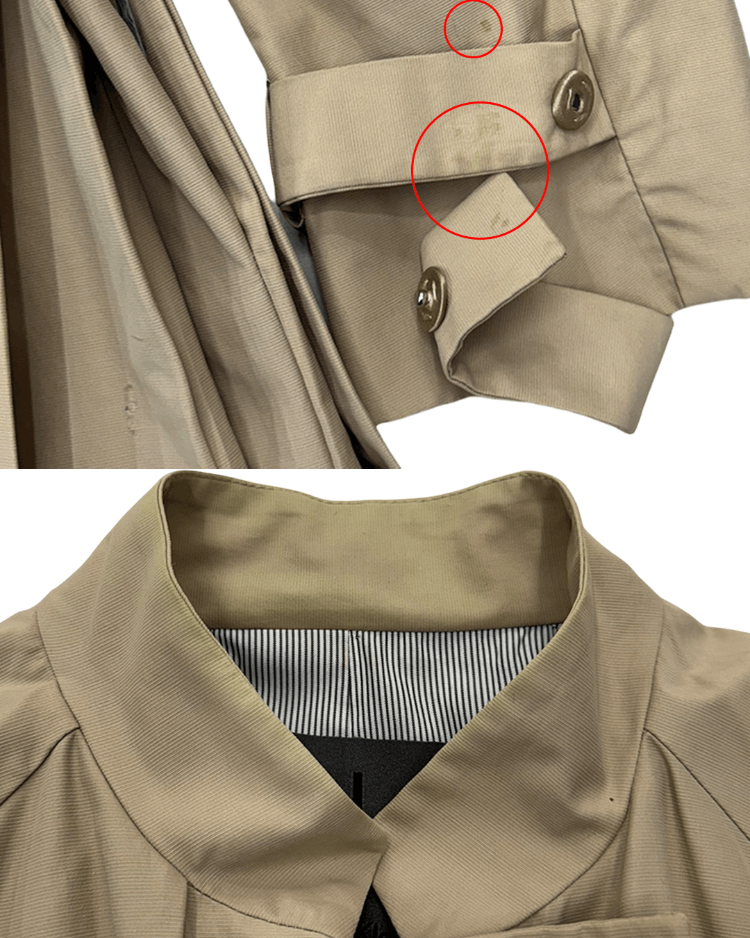 Calvin Klein Calvin Klein Pleated Detail Trench Coat Size M / US 6-8 / IT 42-44 - 10 Thumbnail