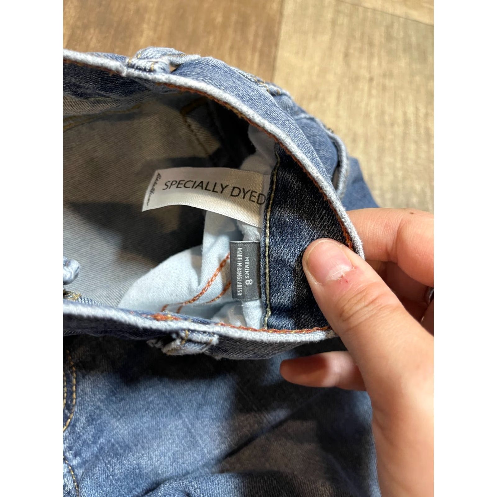 Eddie Bauer Eddie Bauer Jeans Women Size 8 Blue Denim Straight Jeans Regular Denim Blue Womens 8 Size 30" / US 8 / IT 44 - 4 Thumbnail