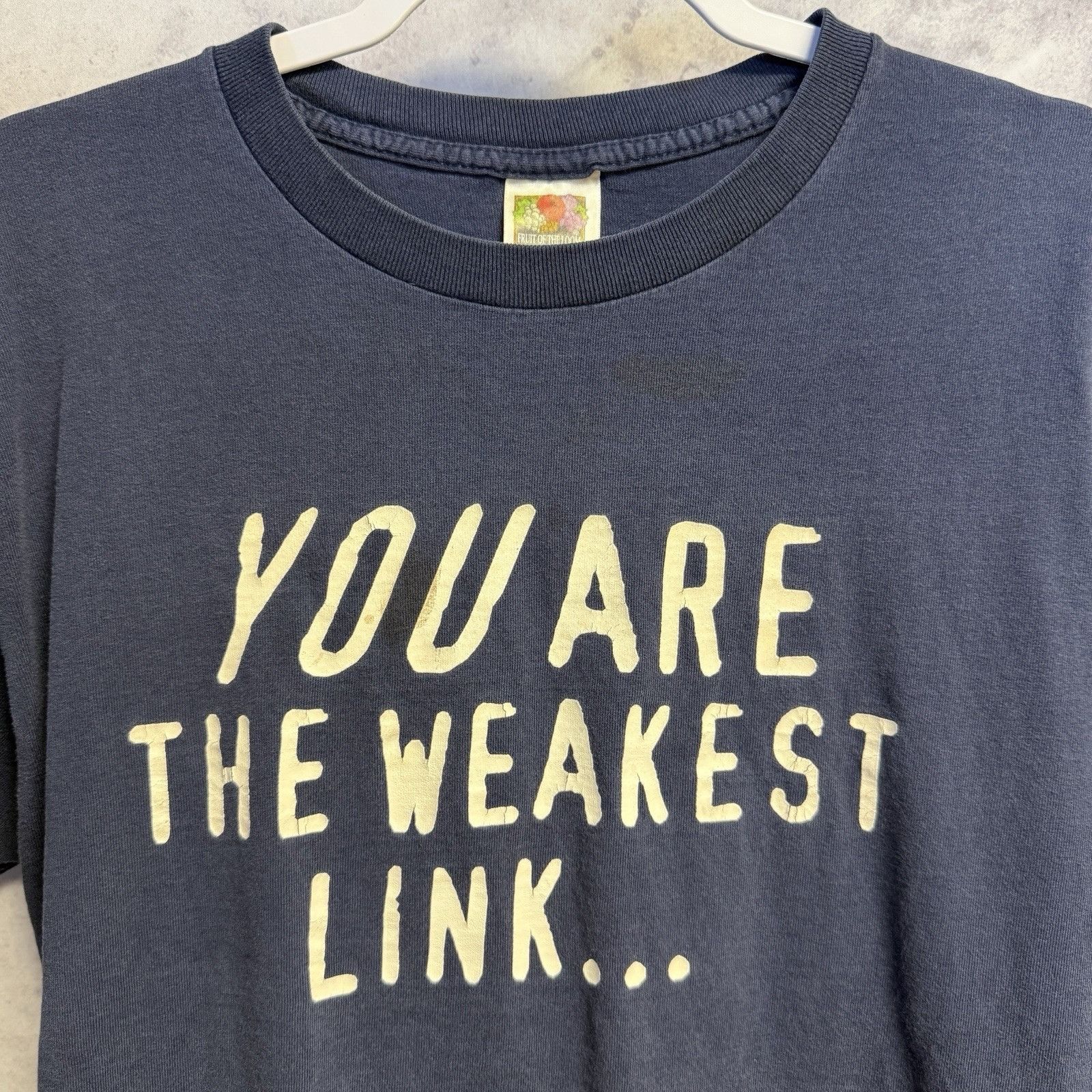 Vintage Vintage Weakest Link Good Bye T Shirt Mens Large 20.5x26 Size US L / EU 52-54 / 3 - 3 Thumbnail