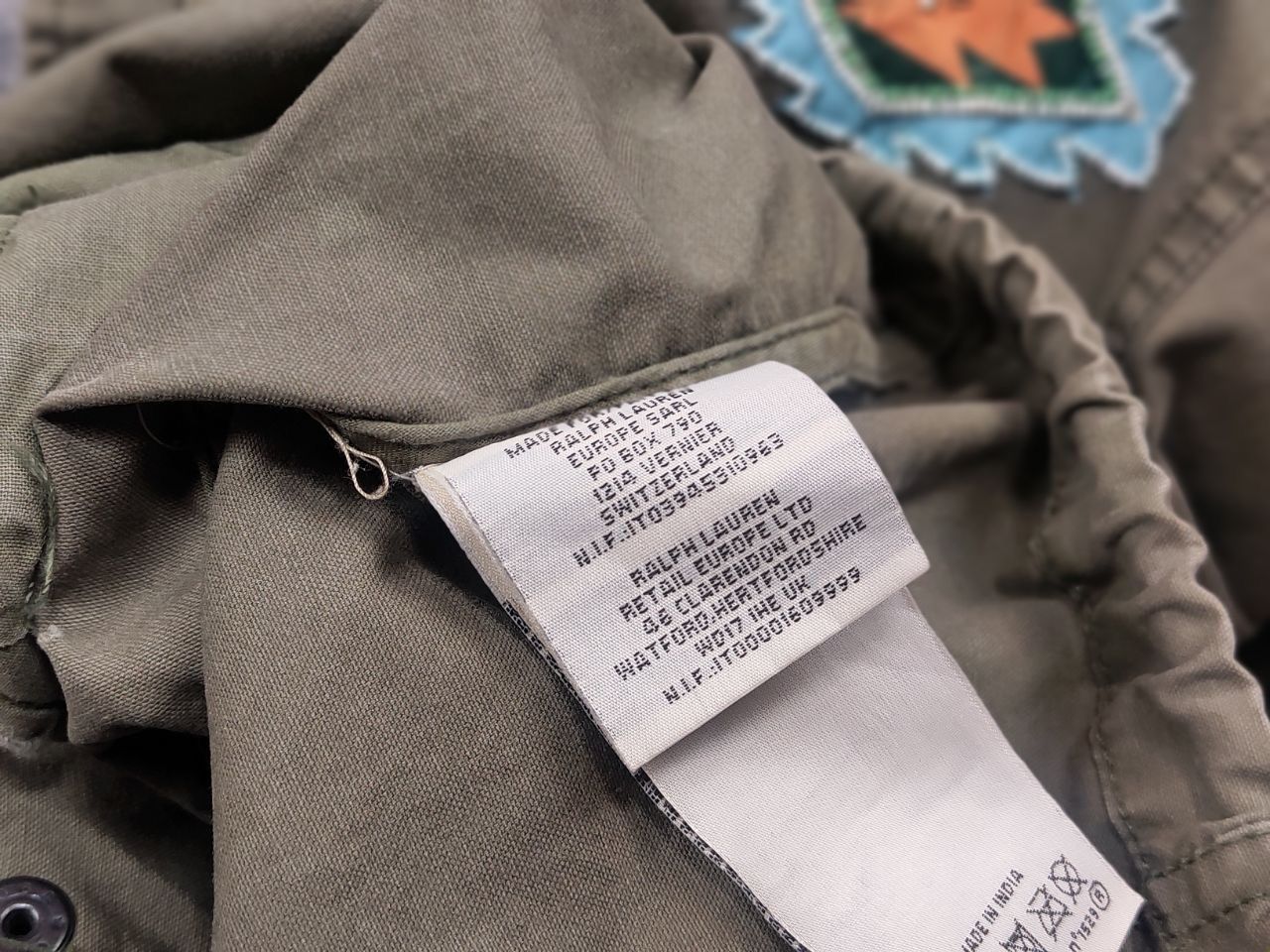 Polo Ralph Lauren Vintage Ralph Lauren Denim Supply Military M65 Hoodie Jacket Size S / US 4 / IT 40 - 17 Thumbnail
