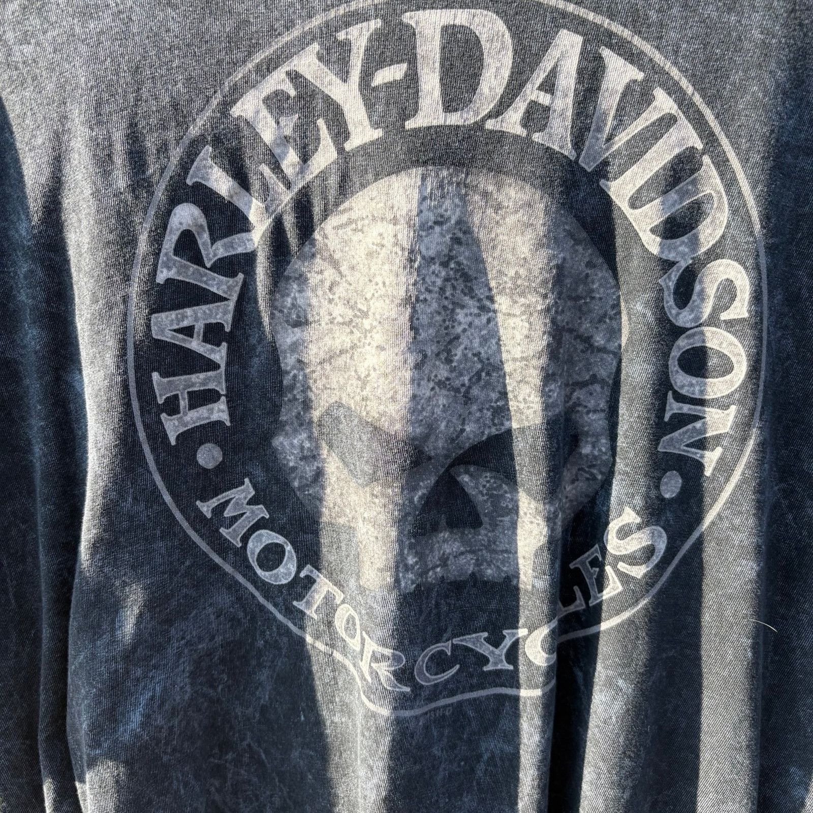 Harley Davidson Vintage Harley Davidson skull T-shirt Size US L / EU 52-54 / 3 - 3 Thumbnail