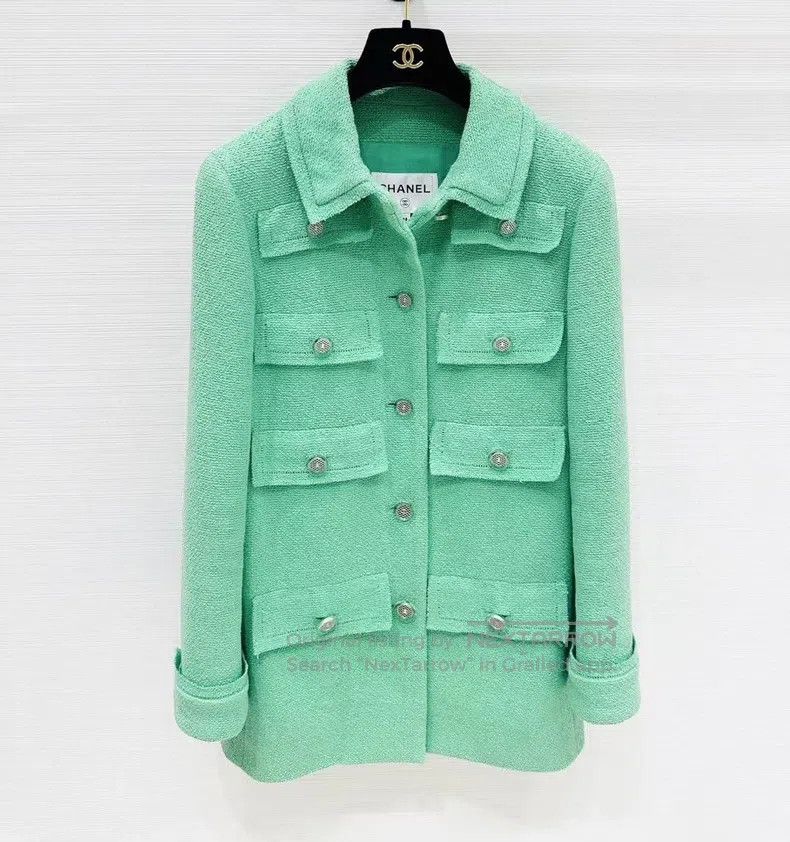 Chanel Chanel 20 Early Spring Station Series Multi-pocket Green J Size XS / US 0-2 / IT 36-38 - 1 Thumbnail
