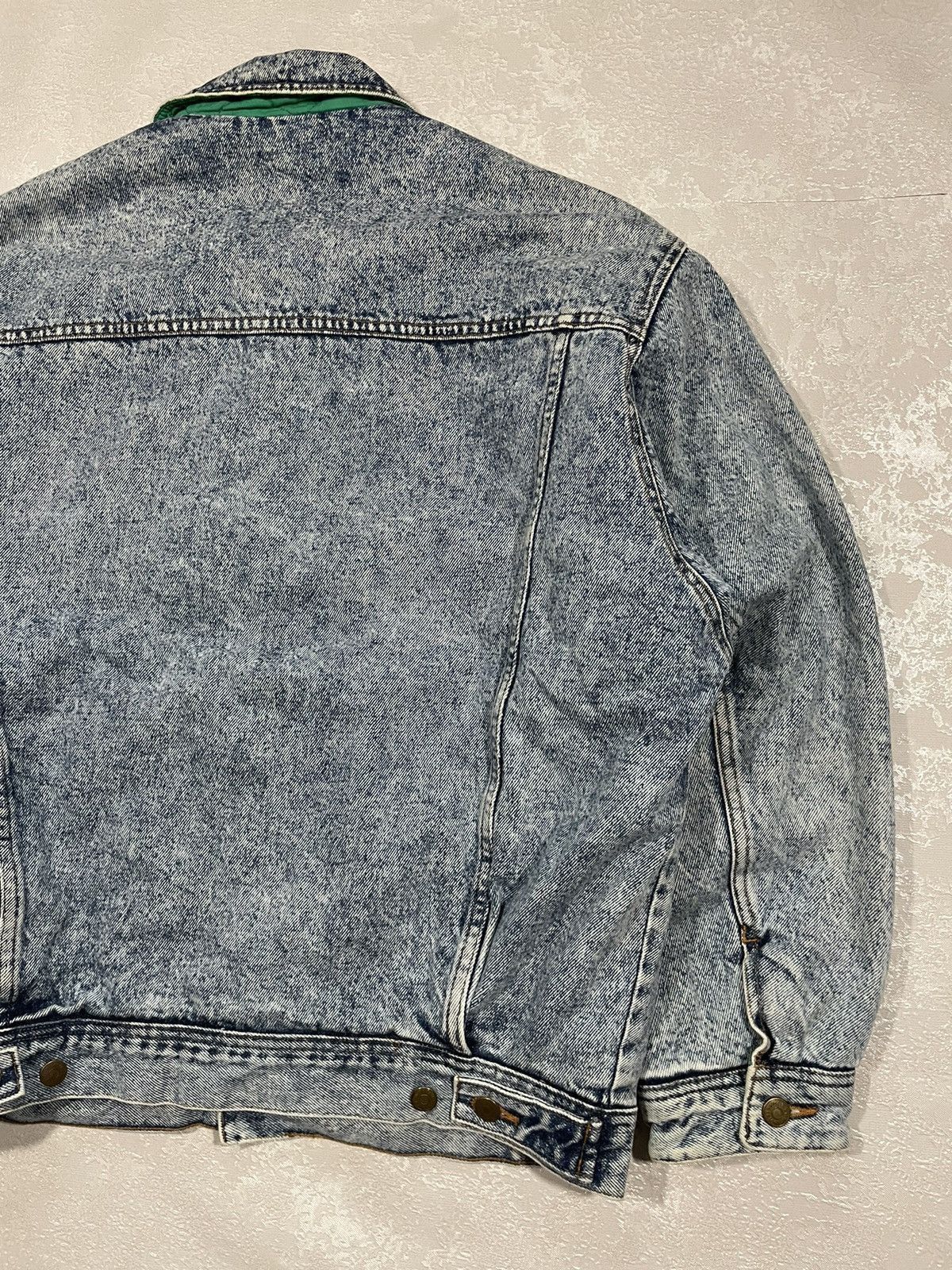 Lee 80s Vintage Lee Storm Rider Style Lois Denim Jacket Size US L / EU 52-54 / 3 - 12 Thumbnail