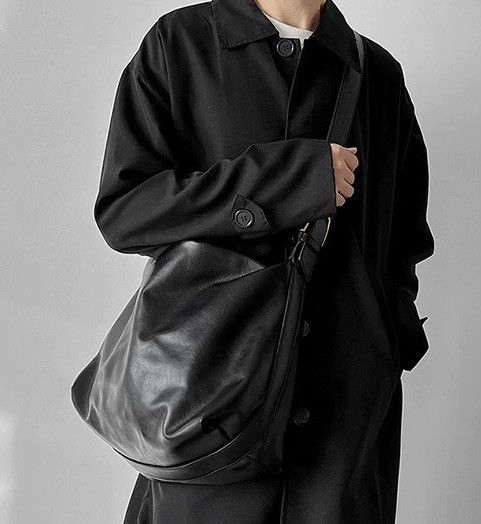 Japanese Brand Retro vintage y2k faux leather messenger bag shoulder bag Size ONE SIZE - 2 Thumbnail