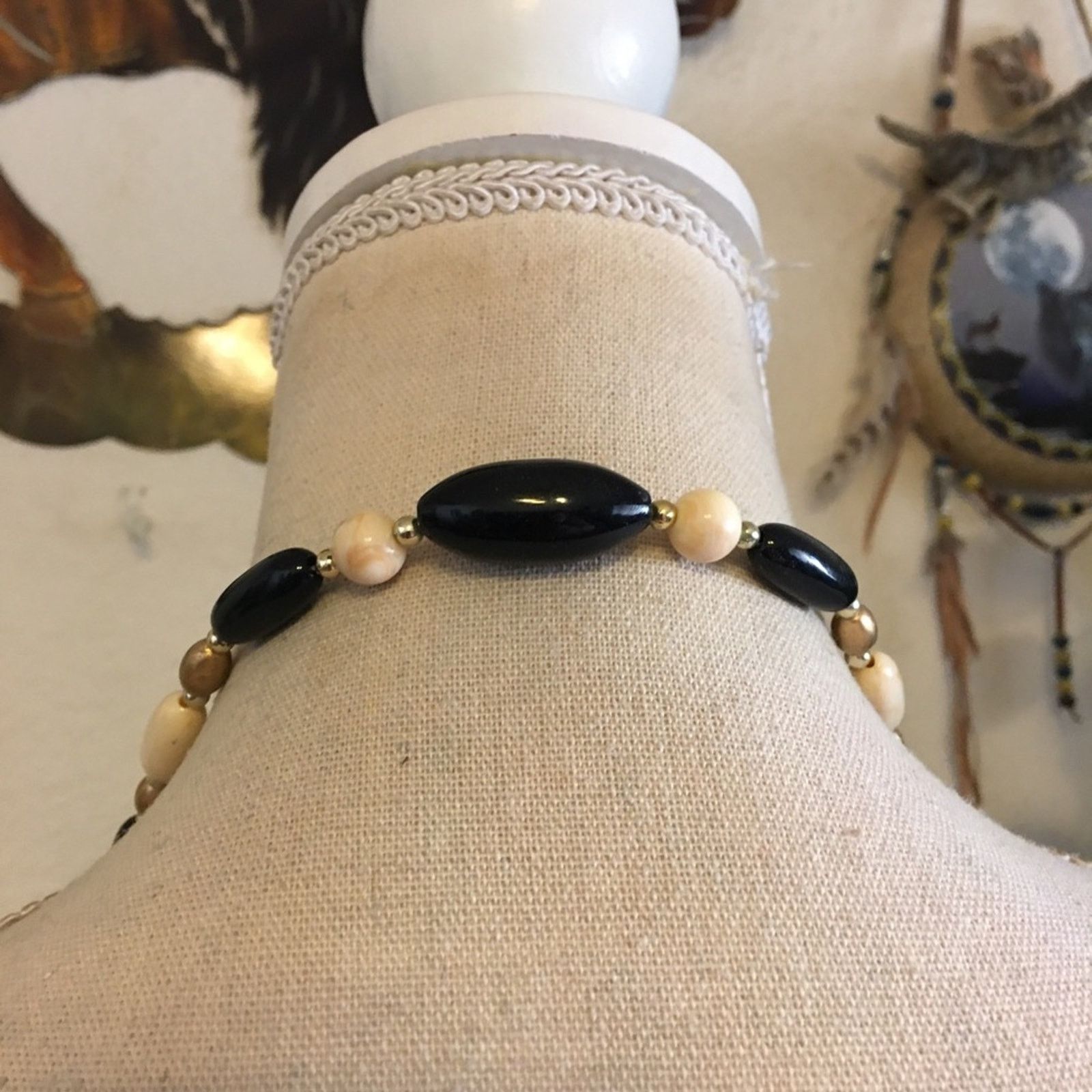 Vintage Vintage 70s-80s plastic bead long length necklace Size ONE SIZE - 5 Thumbnail