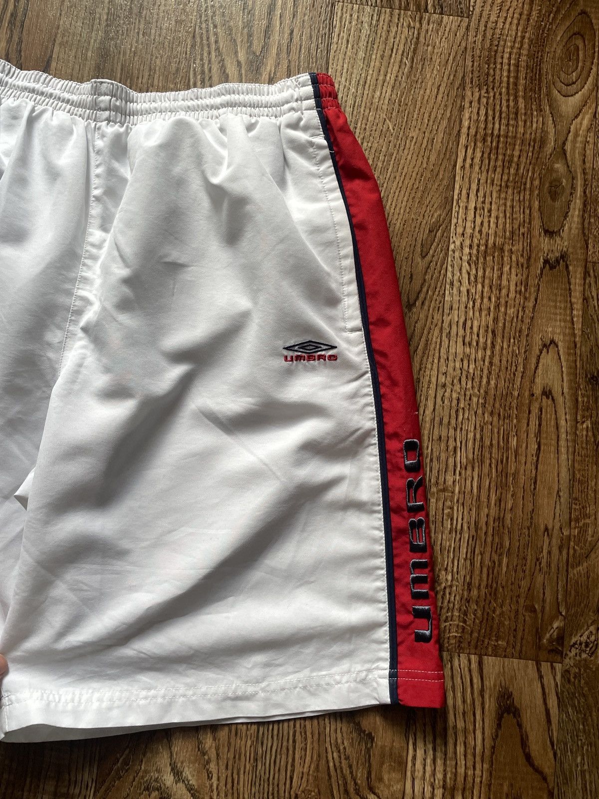 Umbro Vintage Umbro shorts big logo rare size L Size US 34 / EU 50 - 3 Thumbnail