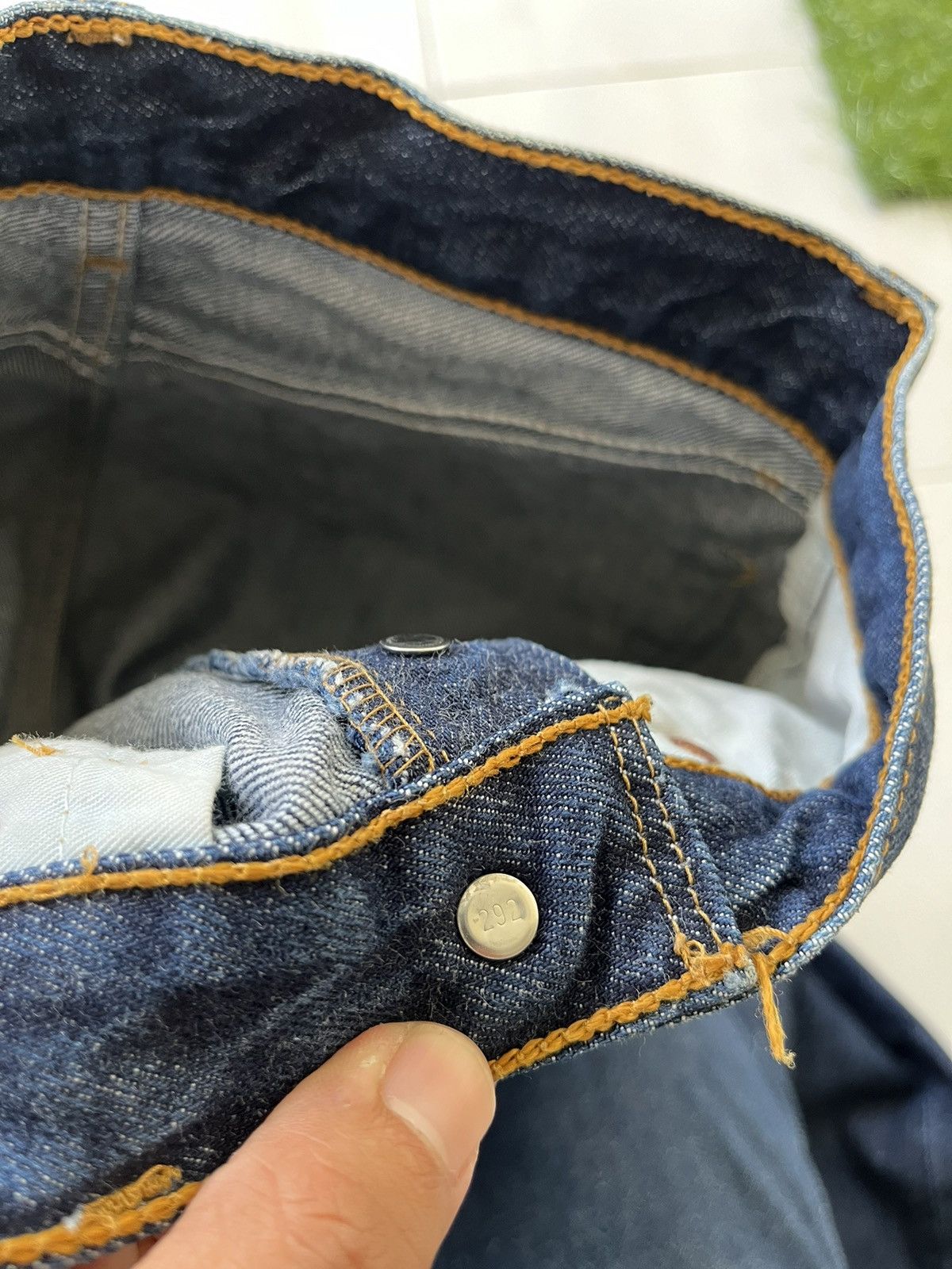 Levi's Rare 💥 Vintage Levis 501 Dark Blue 🤩 Size 24" / US 00 / IT 34 - 9 Thumbnail