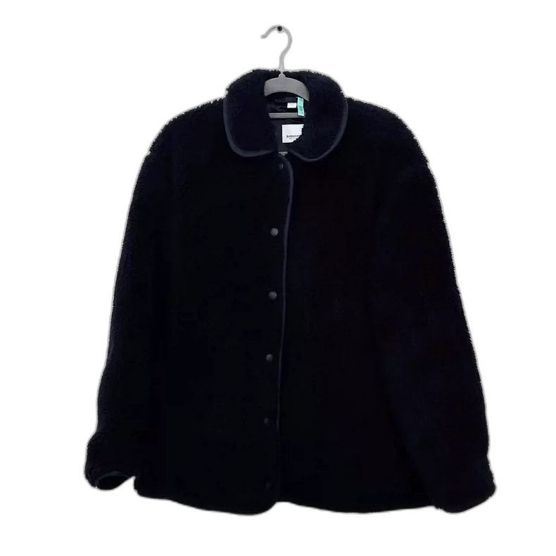 Burberry Burberry Navy Cashmere Wool Jacket-yf Size US S / EU 44-46 / 1 - 1 Thumbnail