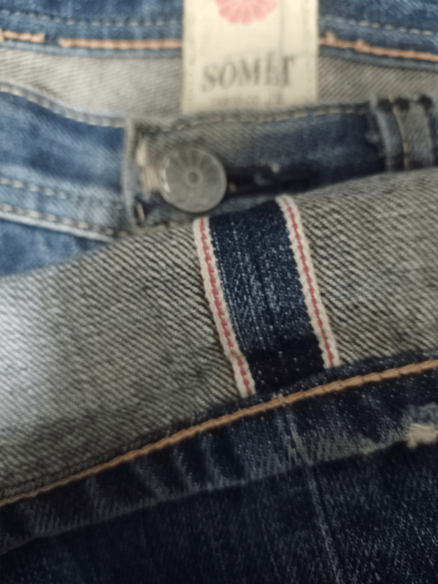 Japanese Brand Vintage Japanese Somet Taisai Selvedge Jeans 30x31 Size US 30 / EU 46 - 4 Thumbnail