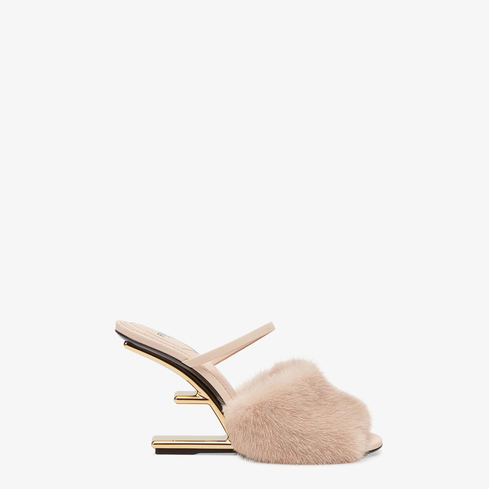 Fendi Fendi First Fur Sandals Size US 7.5 / IT 37.5 - 1 Thumbnail