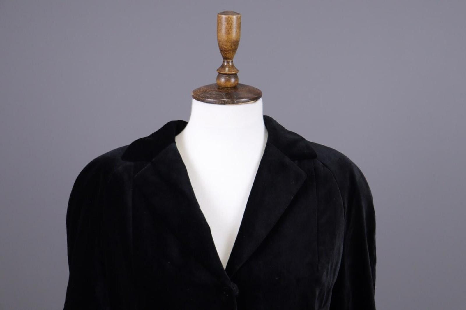Christian Dior Monsieur Mondi Black 3 Button Silk Velvet Blazer Jacket Size 40 Size M / US 6-8 / IT 42-44 - 2 Thumbnail
