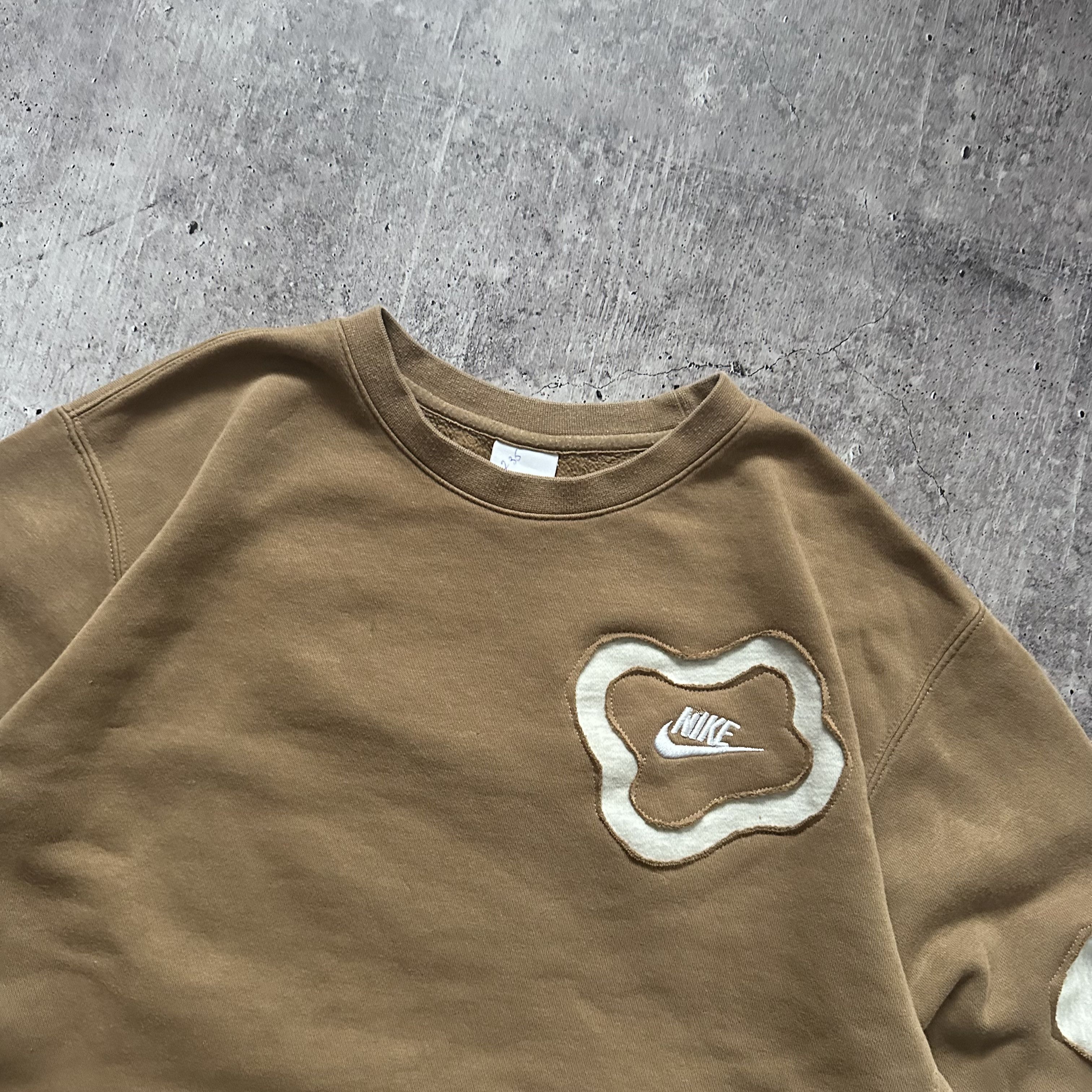 Nike Nike 1of1 Custom Big Swoosh Logo Boxy Vintage Sweatshirt Size US S / EU 44-46 / 1 - 4 Thumbnail