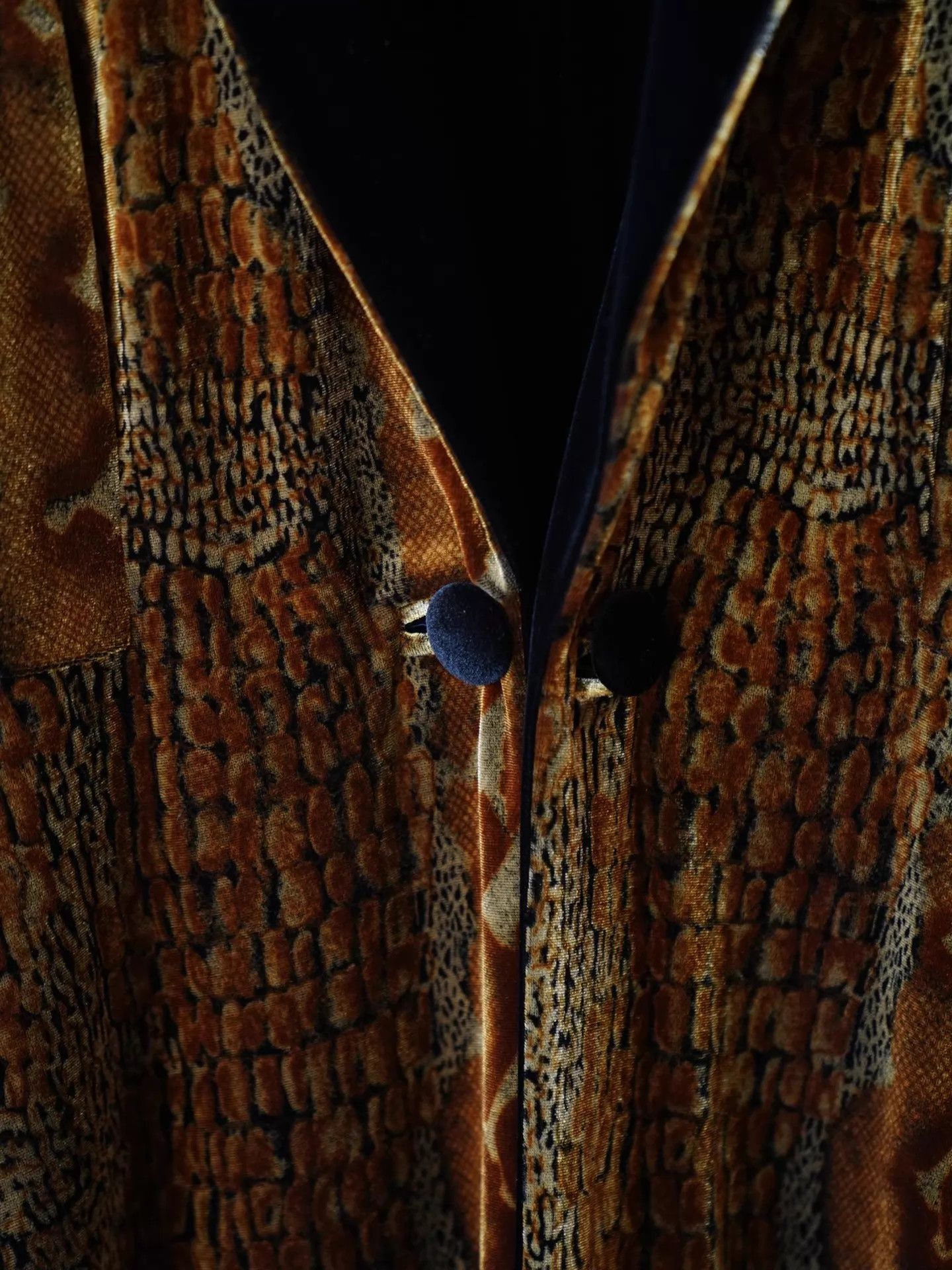 Vintage women's USA Vintage Stretch Velvet Animal Print Set S/M Size S / US 4 / IT 40 - 6 Thumbnail
