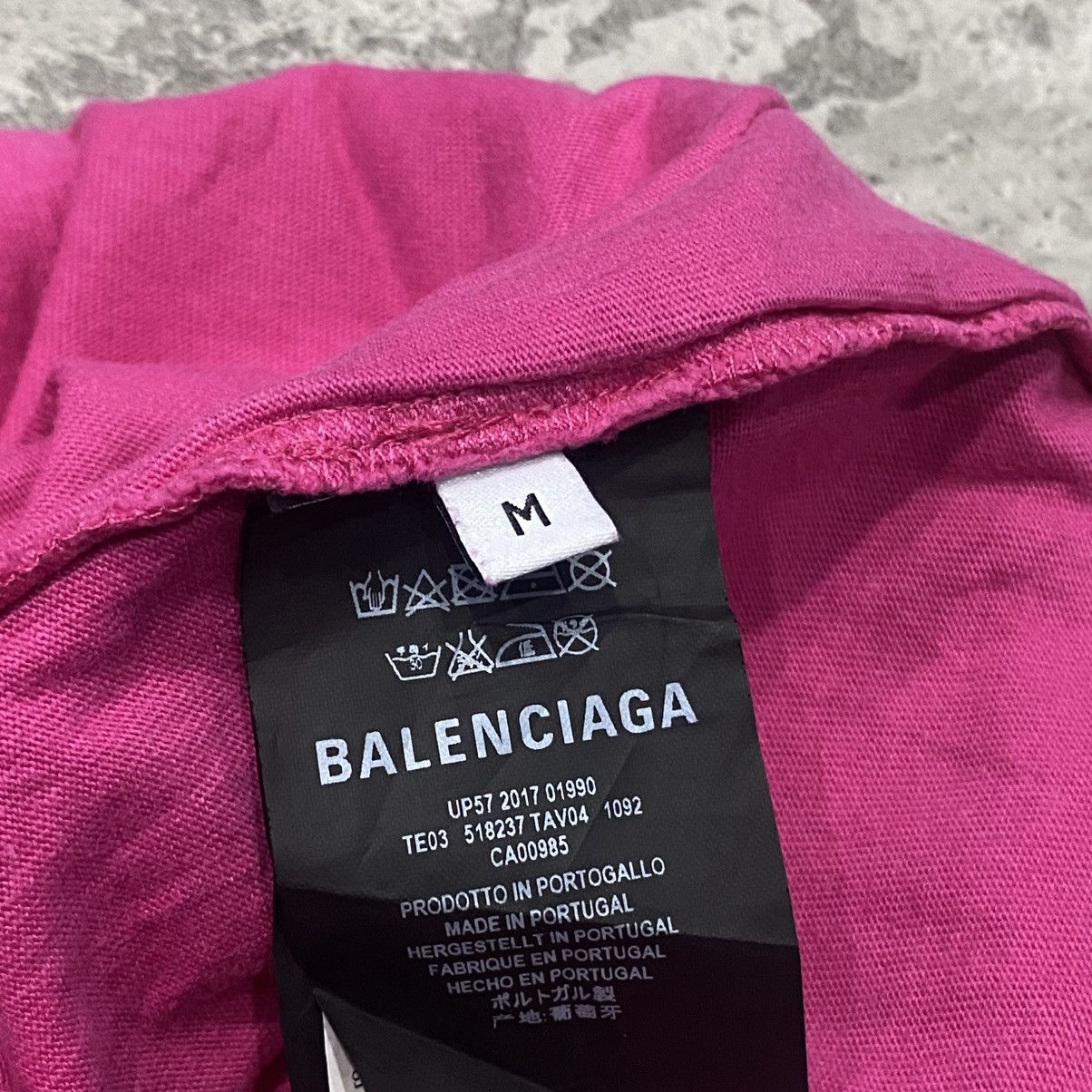 Balenciaga Balenciaga Double Layered Hybrid New Logo Tshirt Size US M / EU 48-50 / 2 - 2 Thumbnail